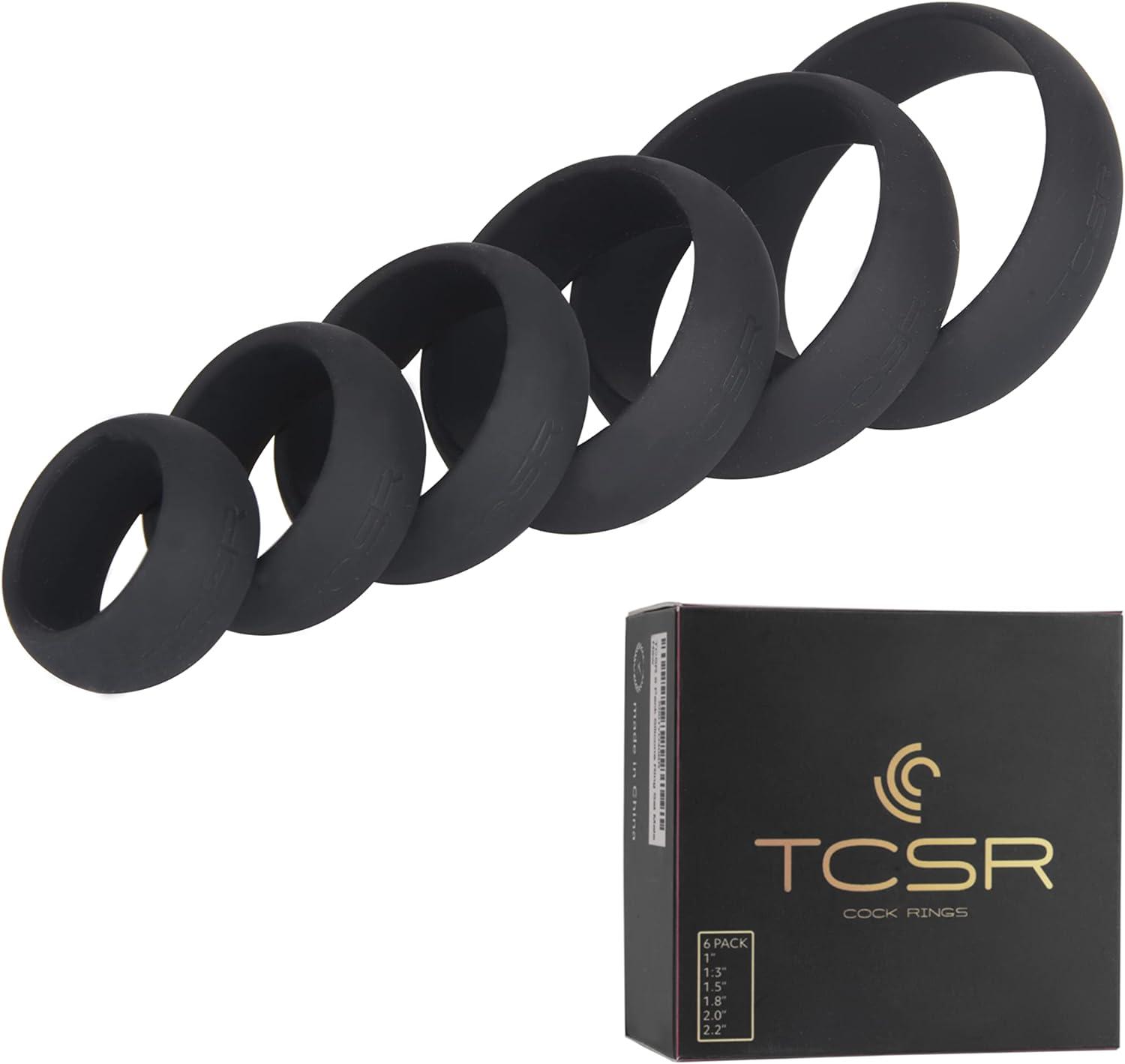 Showdown: TCSR 6 Sizes vs. Medical Grade Silicone Rings - Secret to Better Sex