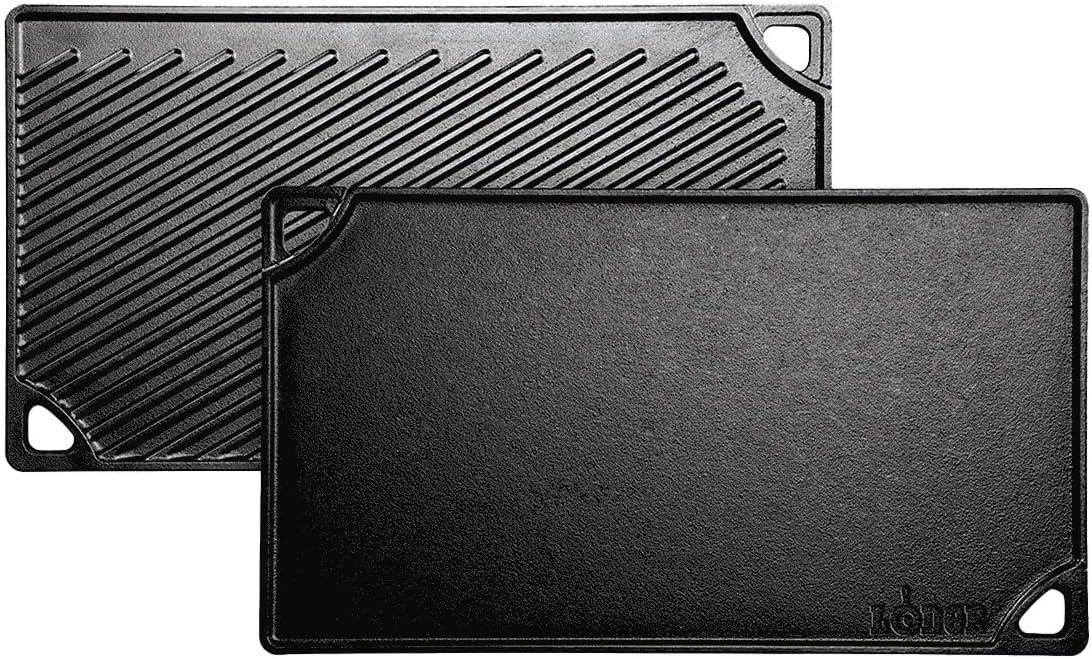 Surprising: Lodge Reversible Griddle's Pre-Seasoned Edge Tested in Outdoor Cooking
