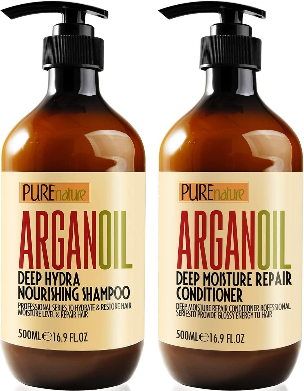 Keratin Shampoo & Anti-Frizz Conditioner: Tested for Dry Hair - Morocco's Secret?