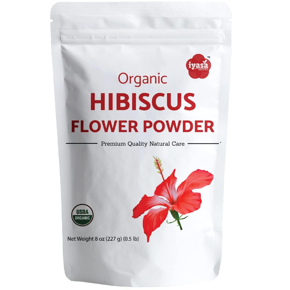 Surprising DIY Beauty Use: Food Grade Hibiscus & Resealable Pouch