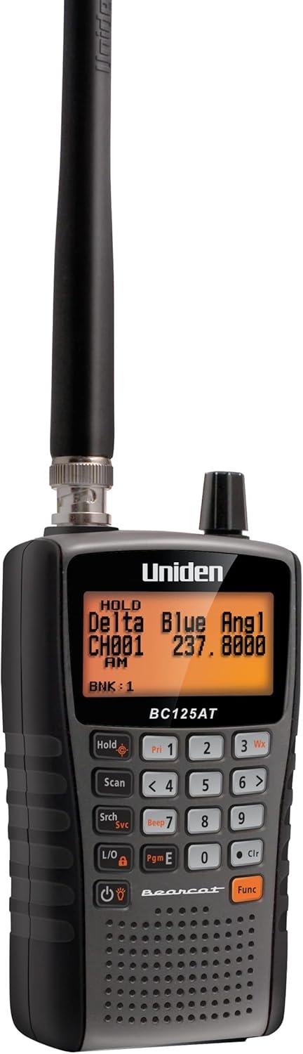 Uniden Bearcat BC125AT: Close Call Tech, 500-Alpha Channels, PC Prog. Tested for Safety Showdown