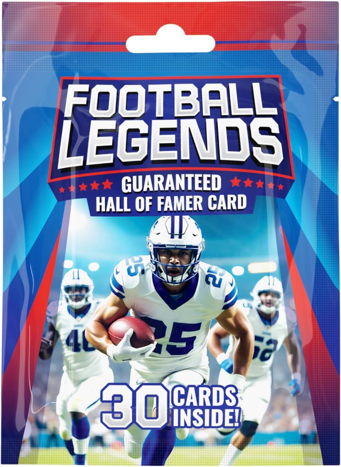 Football Cards Showdown: Tested 30-Pack, Hall of Fame, and Legendary