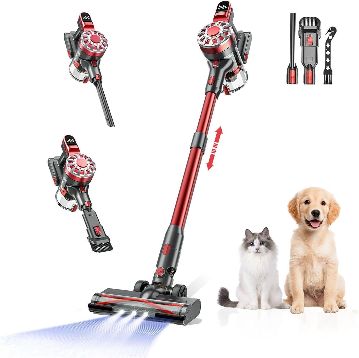 Vacuum Showdown: Cordless, Suction, 35-Min, Rechargeable Tested for Pet Hair