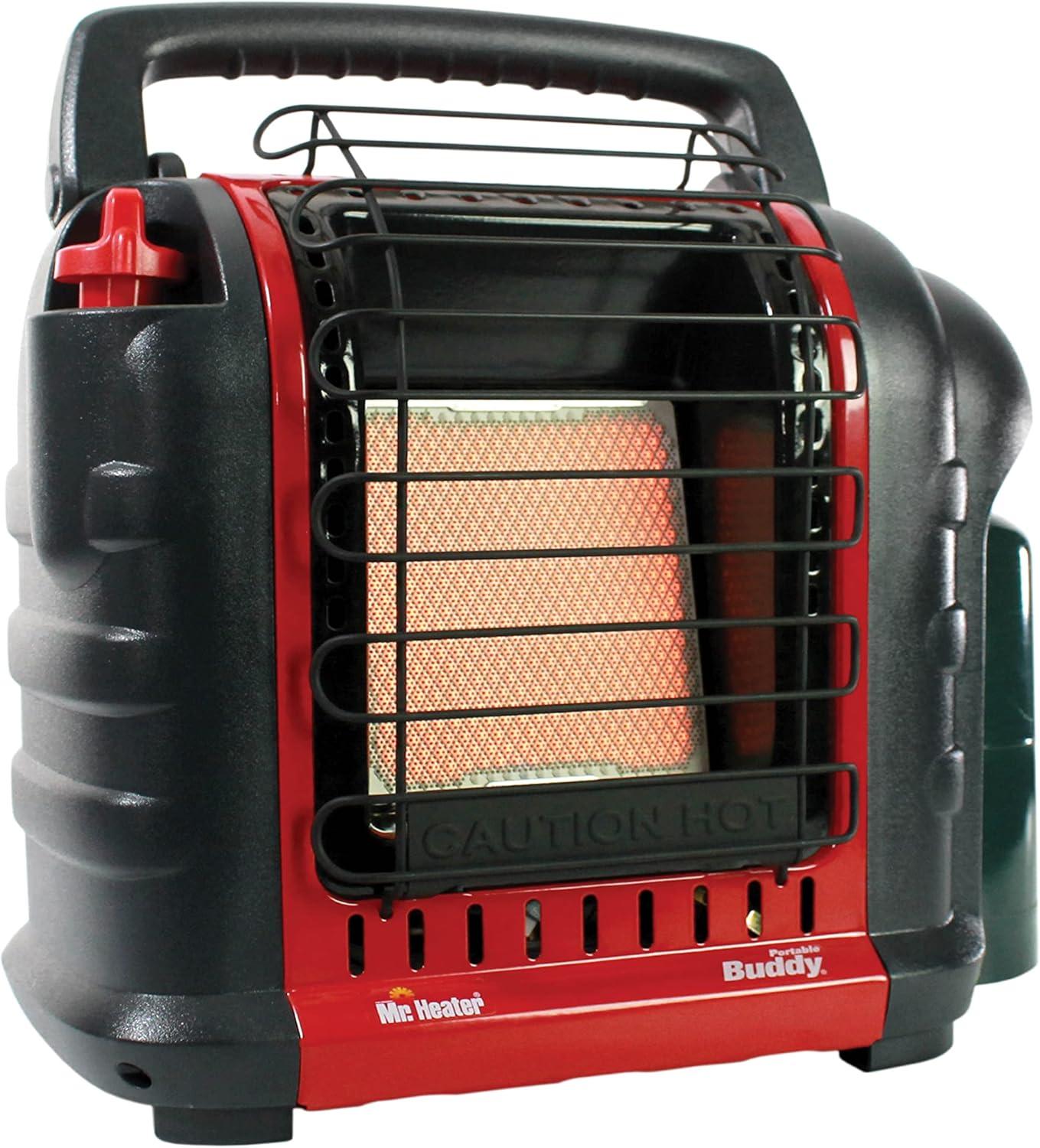 Mr. Heater MH9BX Tested vs. Portable Electric: 9,000 BTU Propane... (Campers' Heat Showdown)