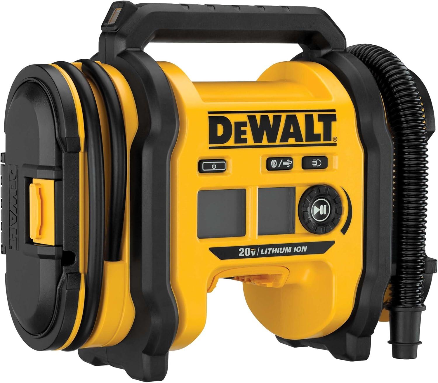 DeWALT Tire Inflator 20V Max Versus Competitor: Surprising Efficiency & LED Light Tested for On-the-Go Use