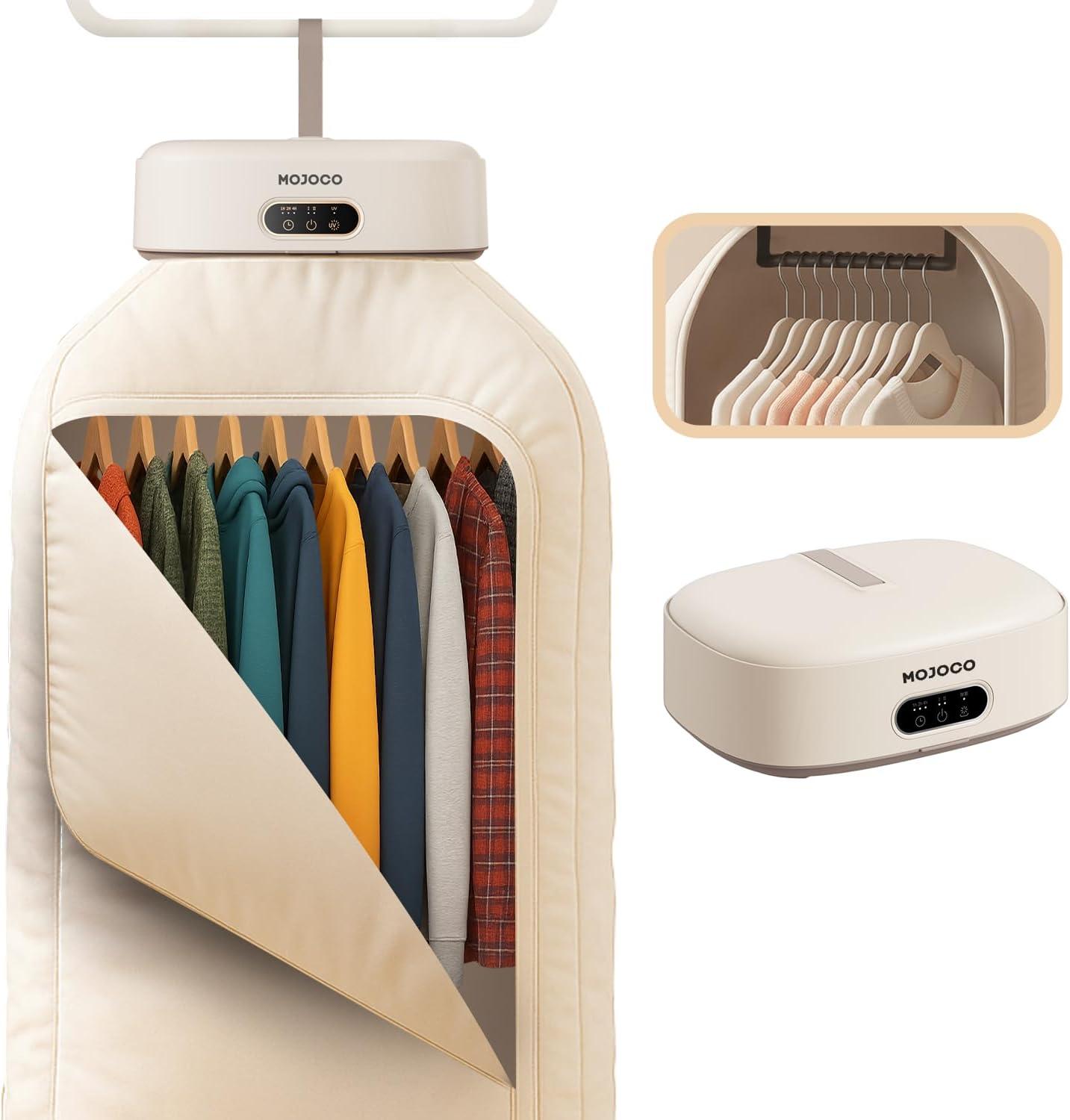 MOJOCO Portable Dryer Showdown: Quiet, Compact, & Wrinkle-Reducing Heat for Tiny Spaces