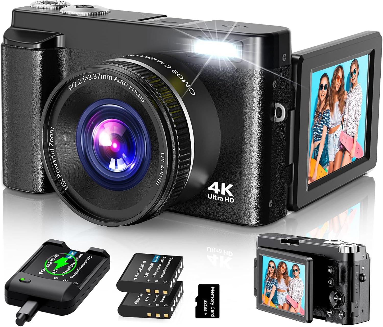4K Autofocus vs 16X Zoom: Surprising Travel Cam for Teens