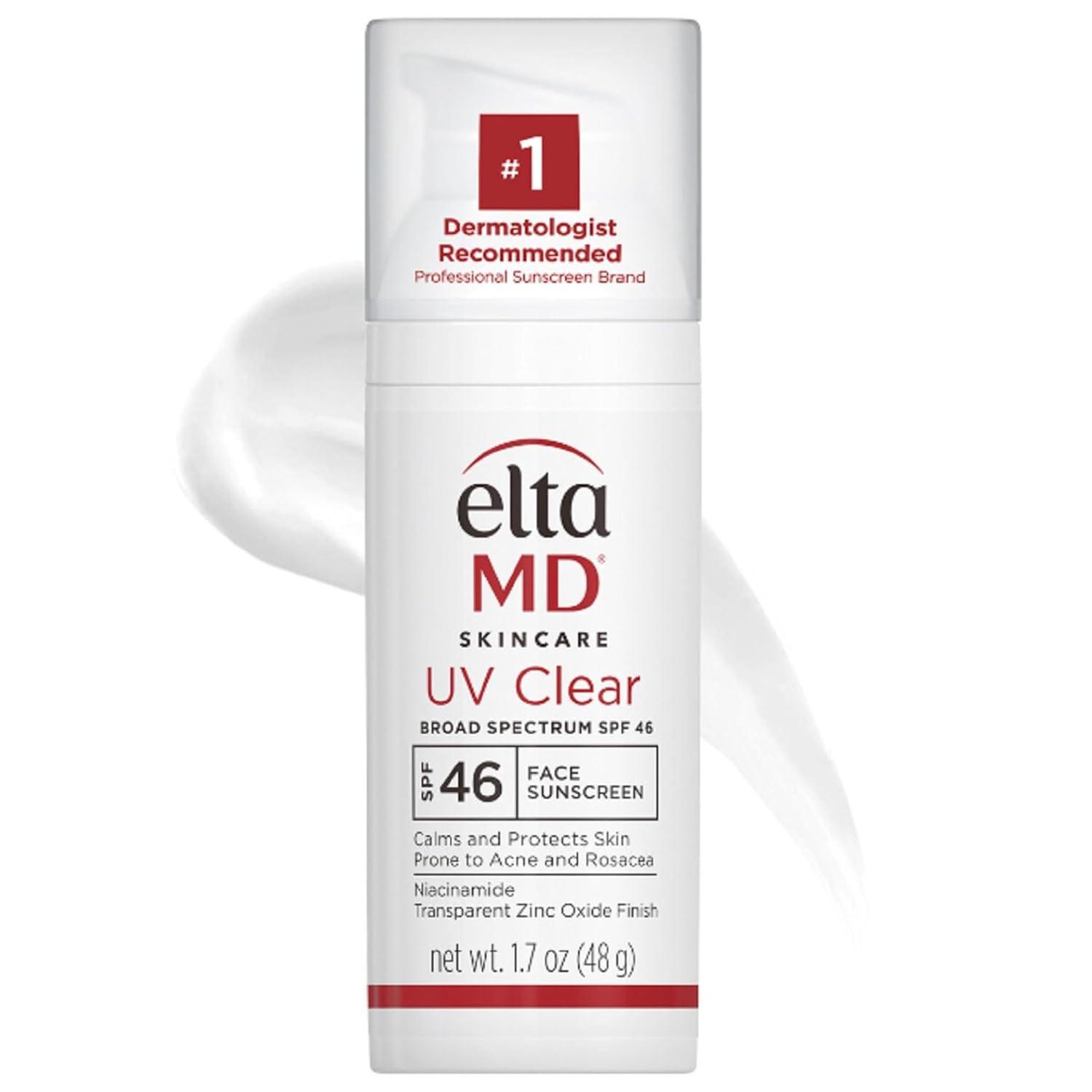 EltaMD UV Clear Showdown: Oil-Free & Non-Comedogenic Sunscreen... for Summer 2025