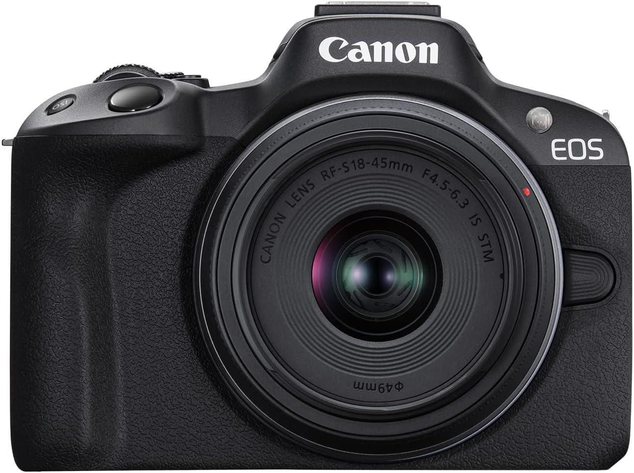 Canon EOS R50 vs RF-S18-45mm STM Lens: 4K Video, Hybrid for Content Creators