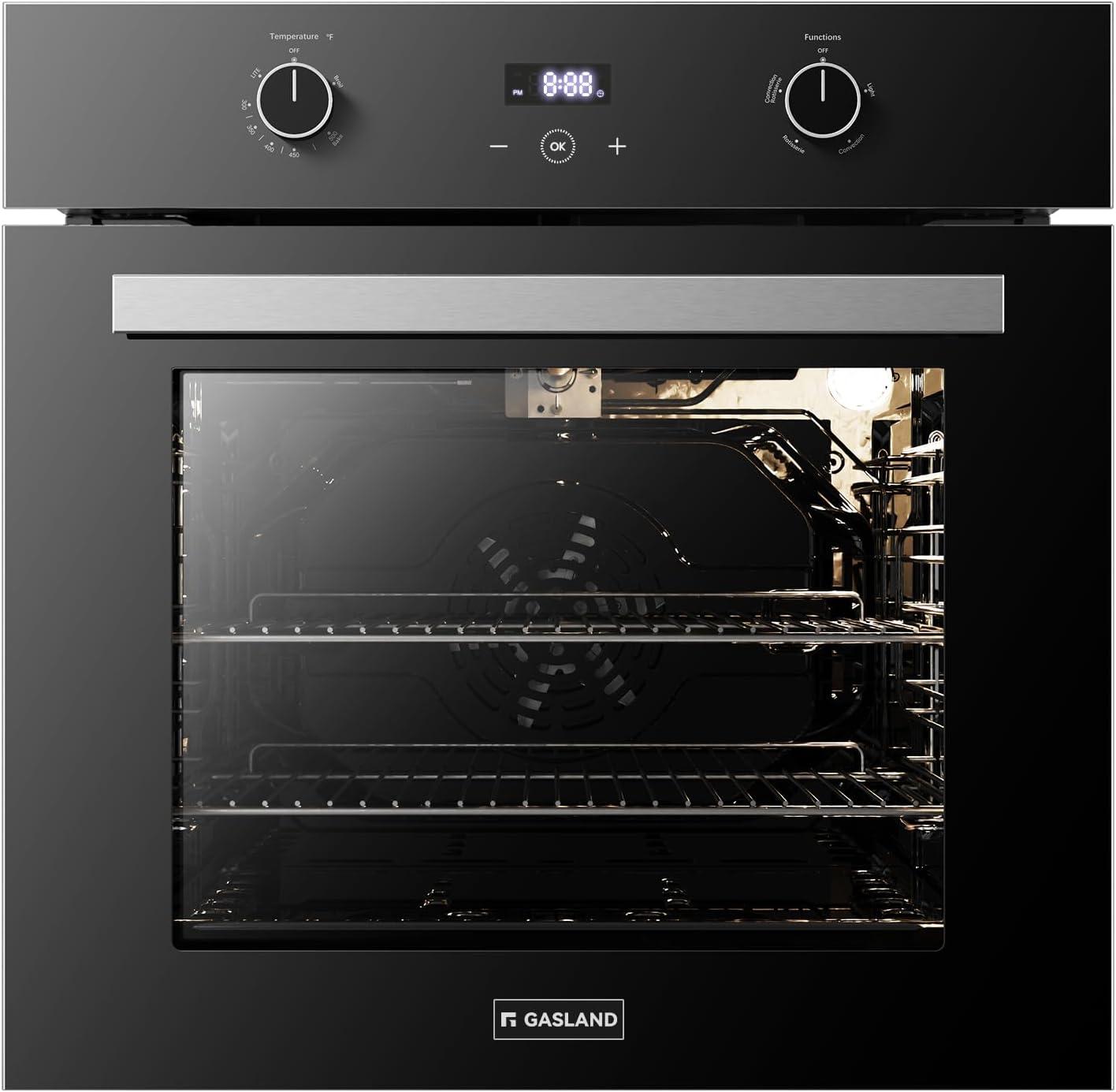 Gas Wall Ovens Showdown: Rotisserie vs. Sleek Black Finish Tested