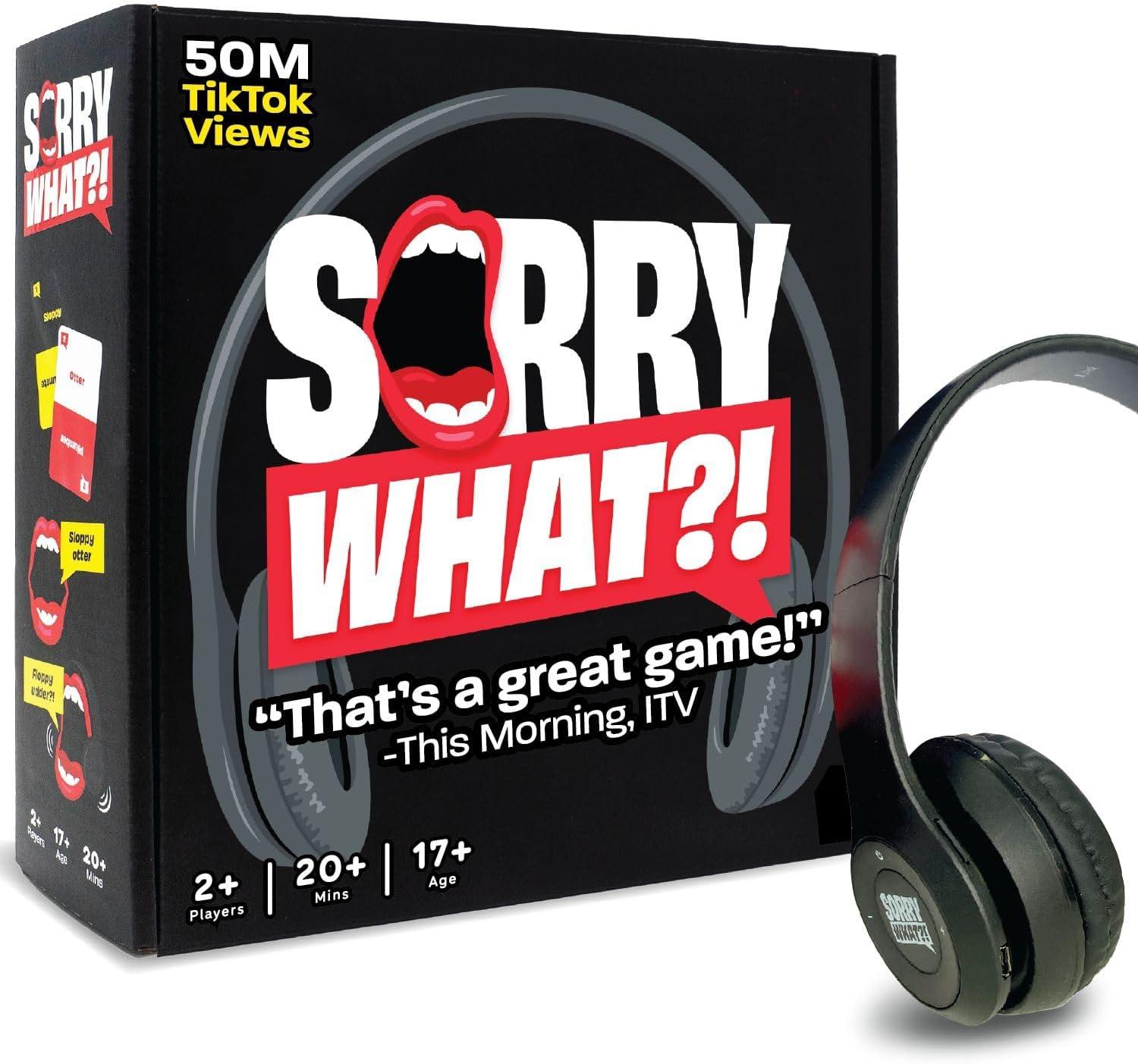 Sorry What Game: TikTok Lip Reading Showdown for Adults with 40K Combos & 2+ Players Tested