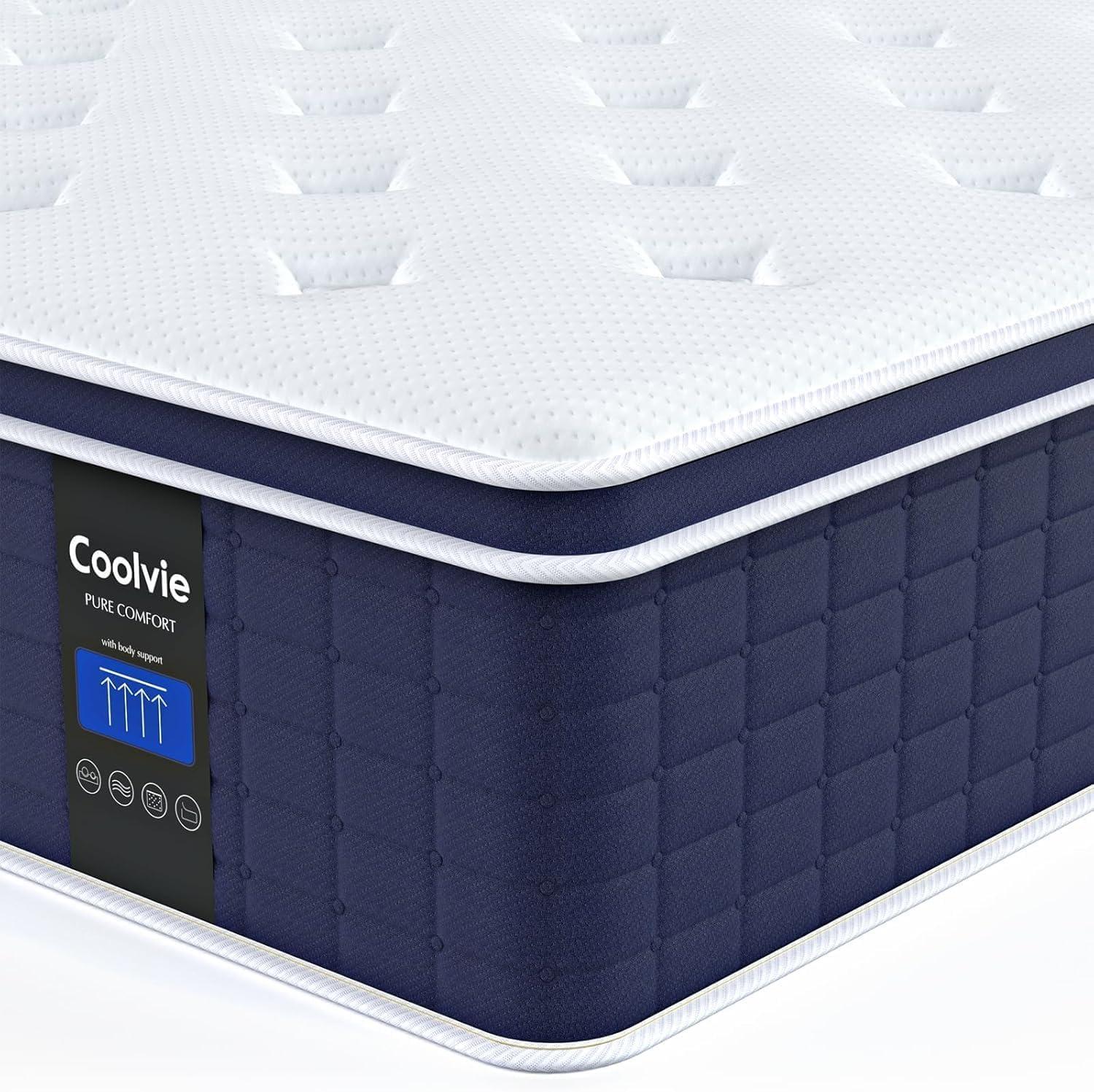 Comparing the Coolvie 14-Inch Cal King (Hybrid, Fiberglass-Free) vs. 4-Layer Foam: Surprising Eco-Comfort for Sleepers