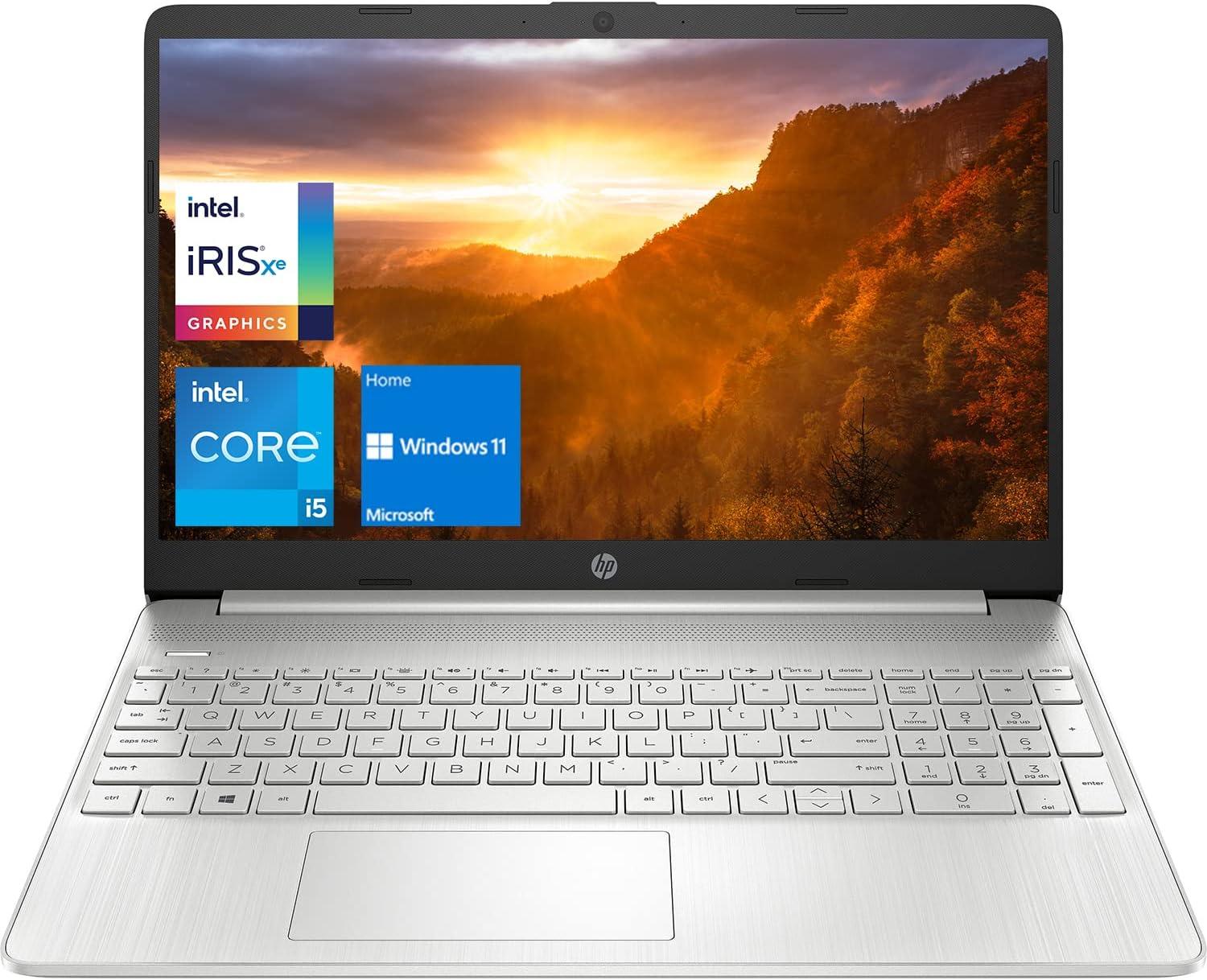 Laptop Showdown: HP 15's 15.6" Display, i5-1135G7, 16GB RAM, 512GB SSD, USB-C, & Silver... (Spoiler: It's a Modern Marvel!)