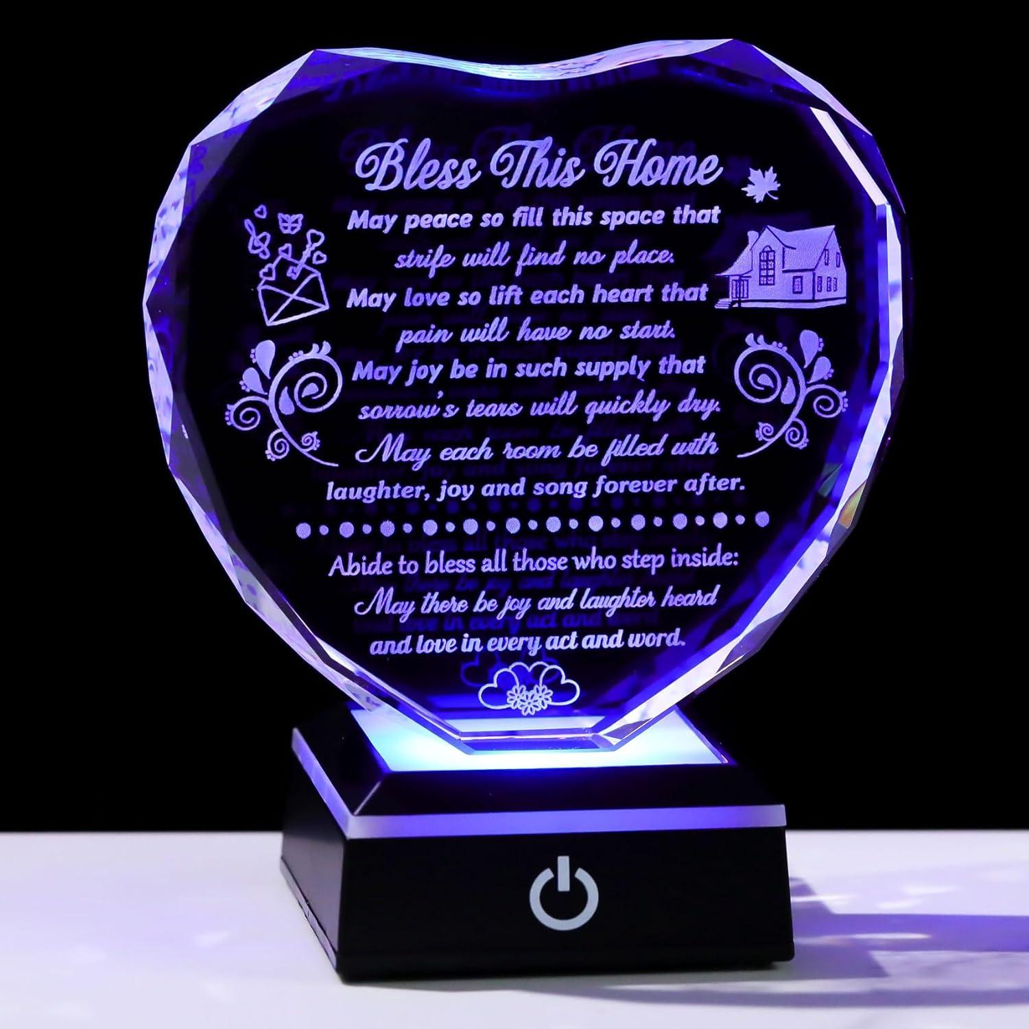 Crystal Plaque Tested: Versatile Home Decor for Blended Family Gifting