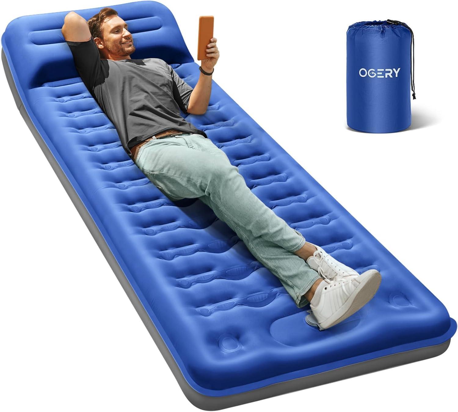 Camping Gear Showdown: OGERY's 6" Thick Reinforced... vs Ultralight Self-Inflating Comfort