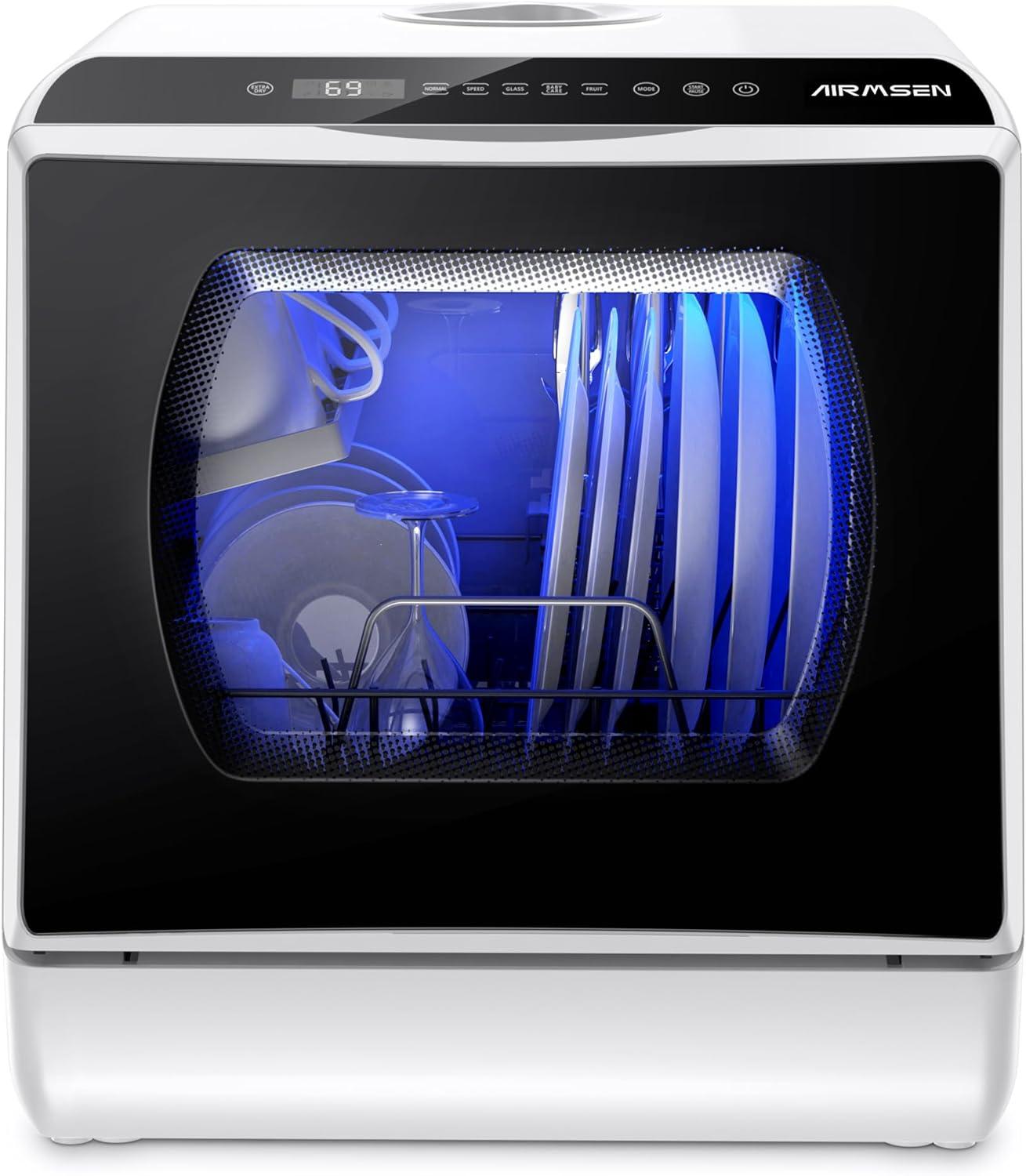 Portable Dishwasher Showdown: Airmens 5L Tank, 5 Programs & No Hookup