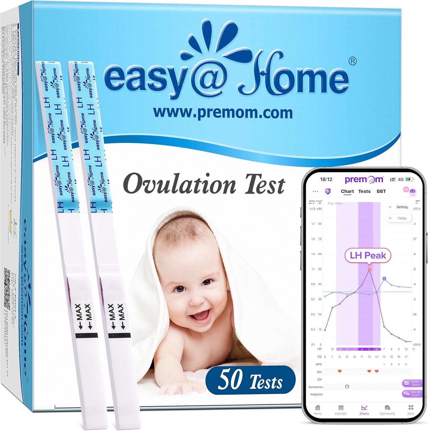Easy@Home Ovulation Tests: Tested Accuracy with Premom App