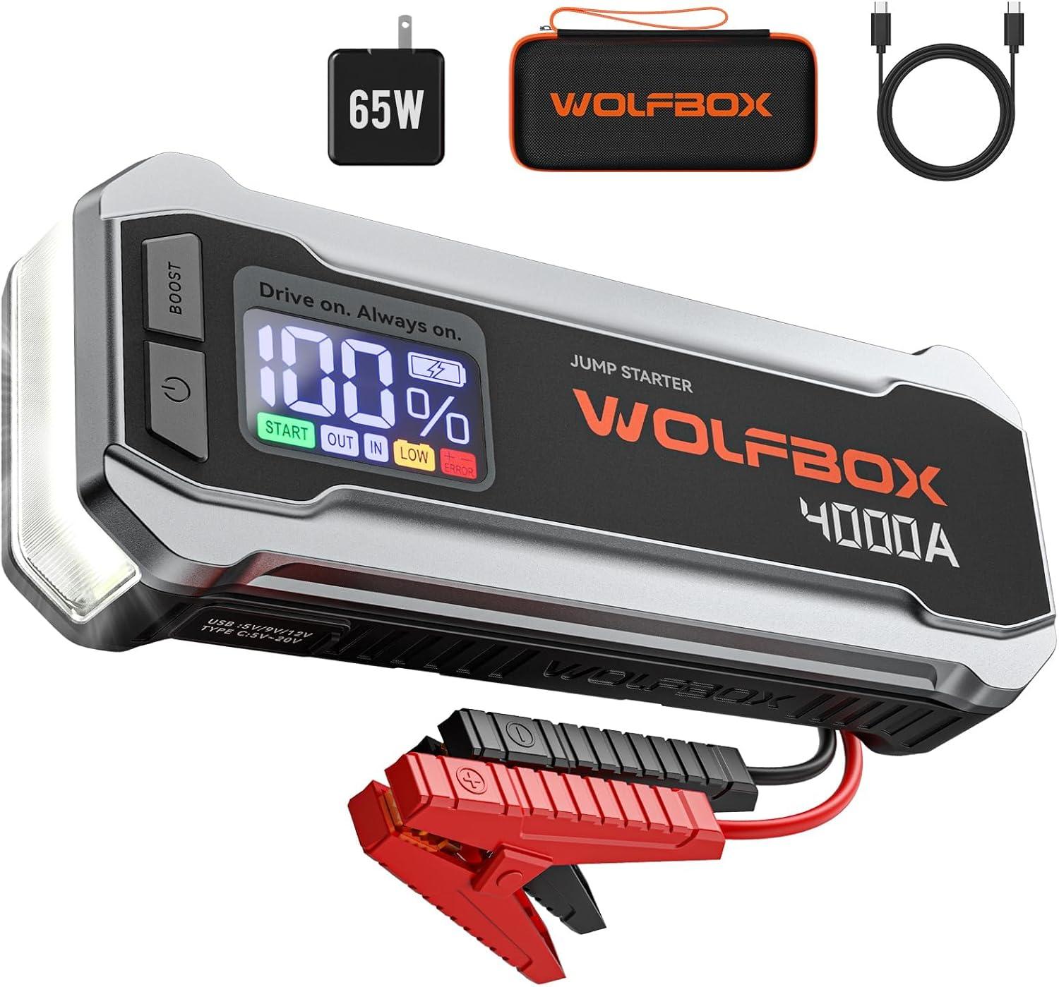 Car Jump Starter Showdown: 4000A vs 2000A Tested for Road Trips