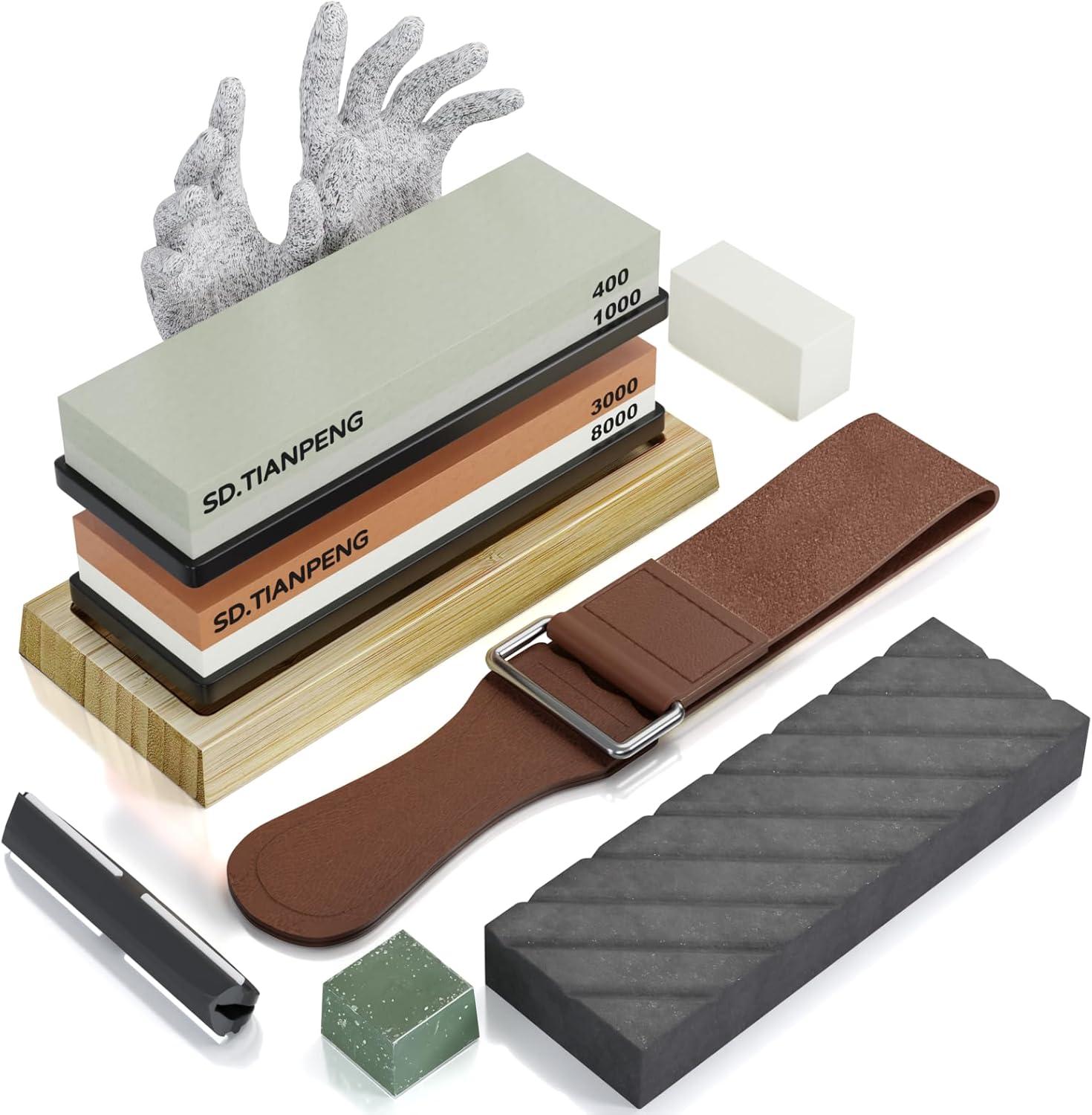 Showdown: 14/17/20° Angle Guide Versus 3000/8000 Grit for Durable Blade Sharpening