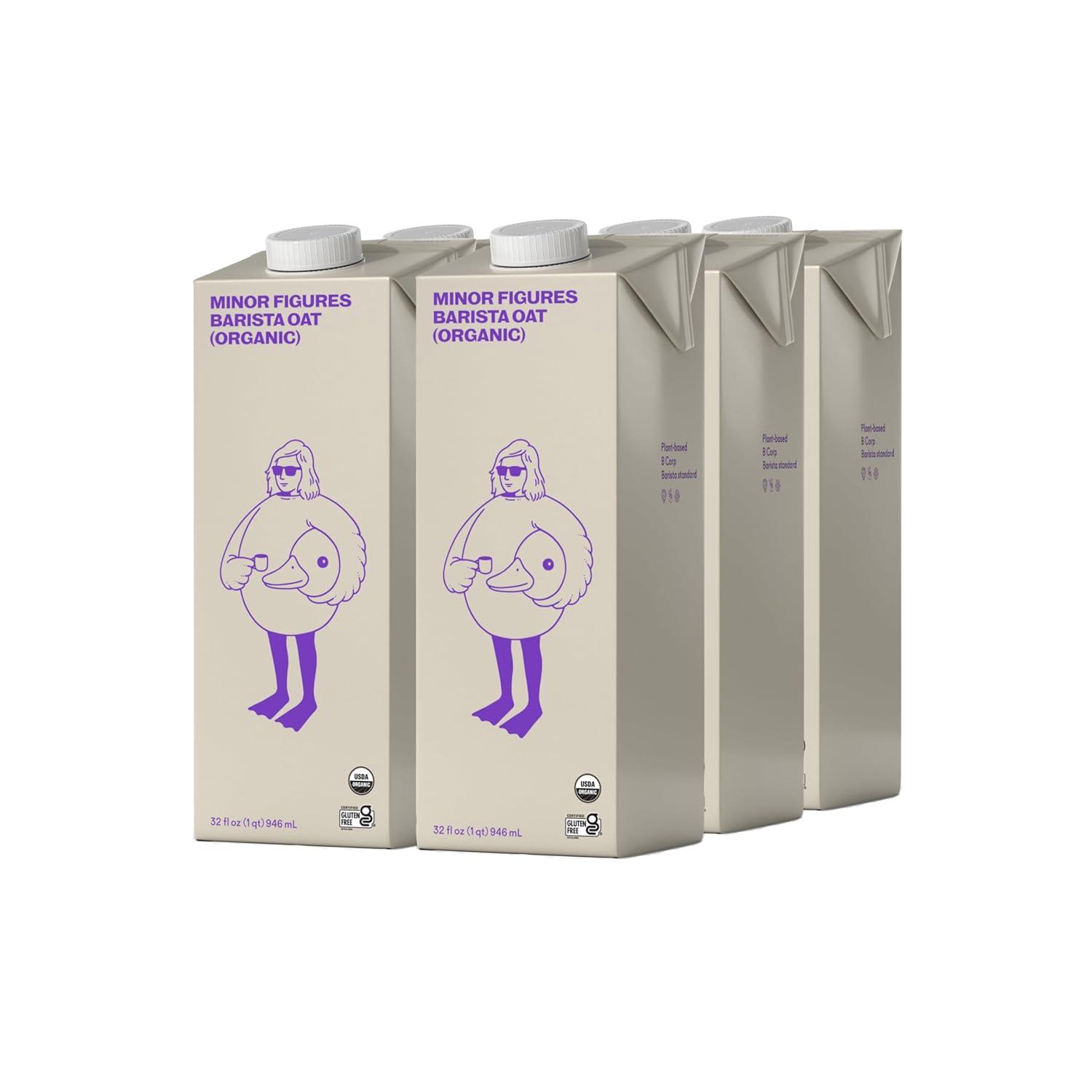 Surprising Shift: Minor Figures Oat Milk's New Packaging Tested for Flavor & Eco-Benefits