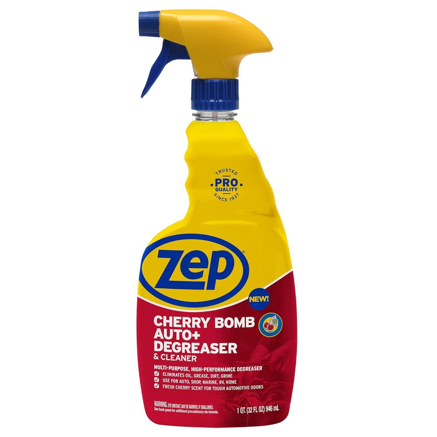 Zep Auto+ Degreaser's 32 Oz. Surprising Versus Single-Use Cleaners-Home & Auto