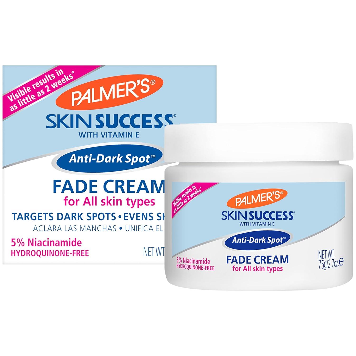 Palmer's Fade Cream Tested: Vitamin E & Niacinamide for All Skin Types