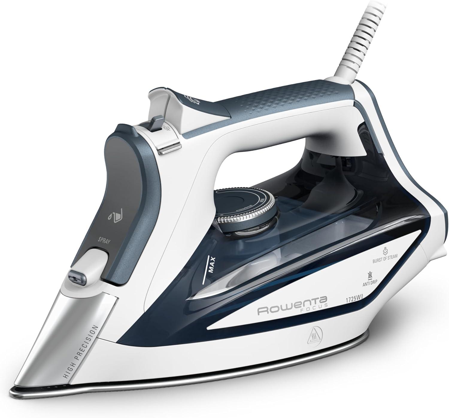 Rowenta Iron Steamer Showdown: 1725 Watts, Leakproof, 400 Microsteam Holes