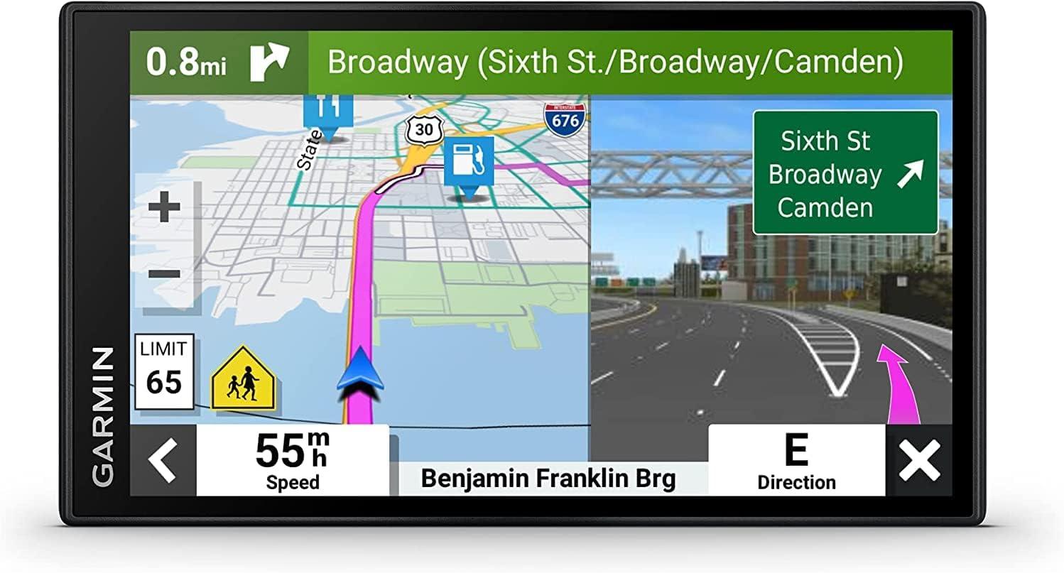 Garmin DriveSmart 66 EX With Lifetime Map Updates vs. Competitor... Car GPS Navigator Tested for Real-Time Traffic