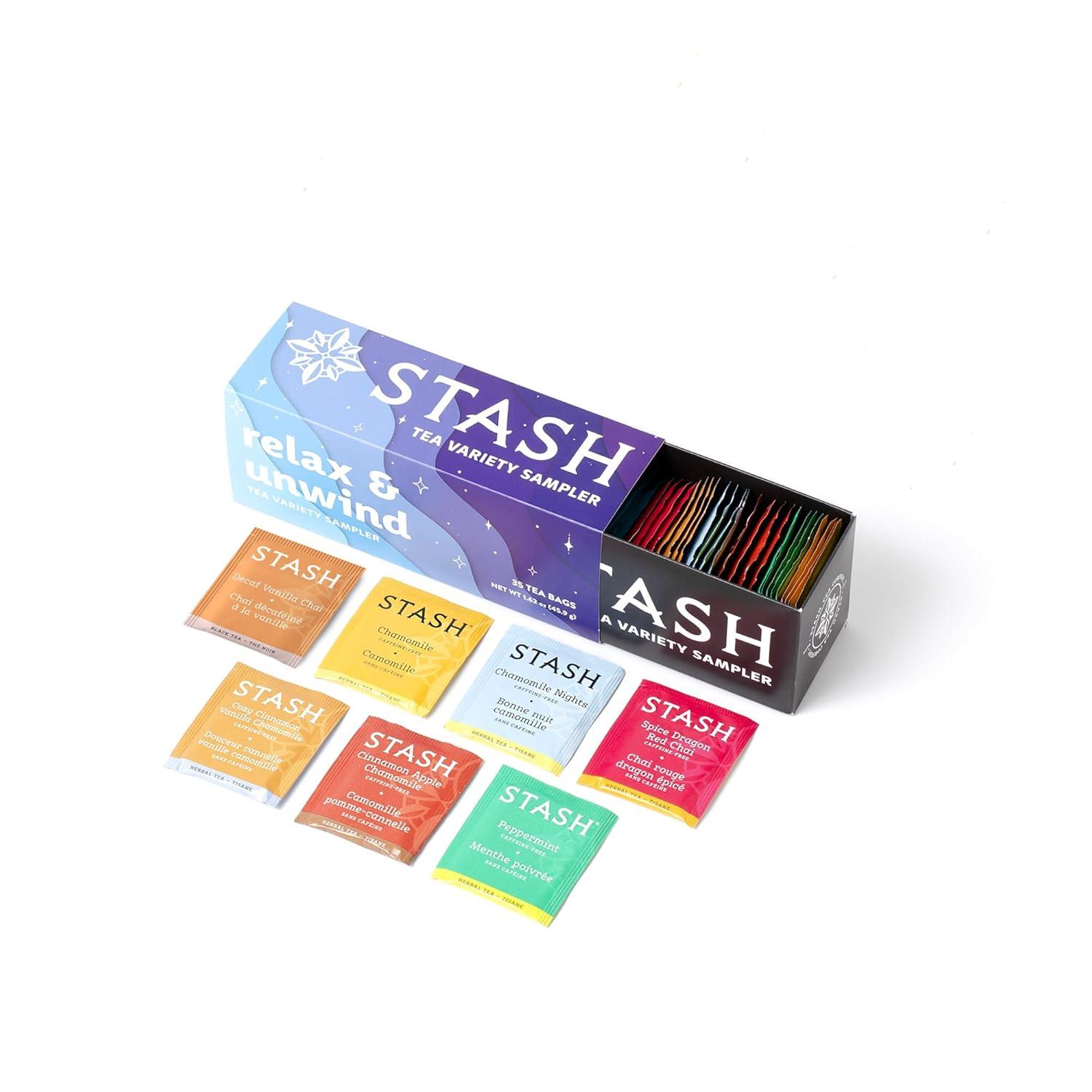 Relax and Unwind Tea Showdown: 35 Tea Bags vs. 100% Organic Certification (Stash's Tested Calming Blend)