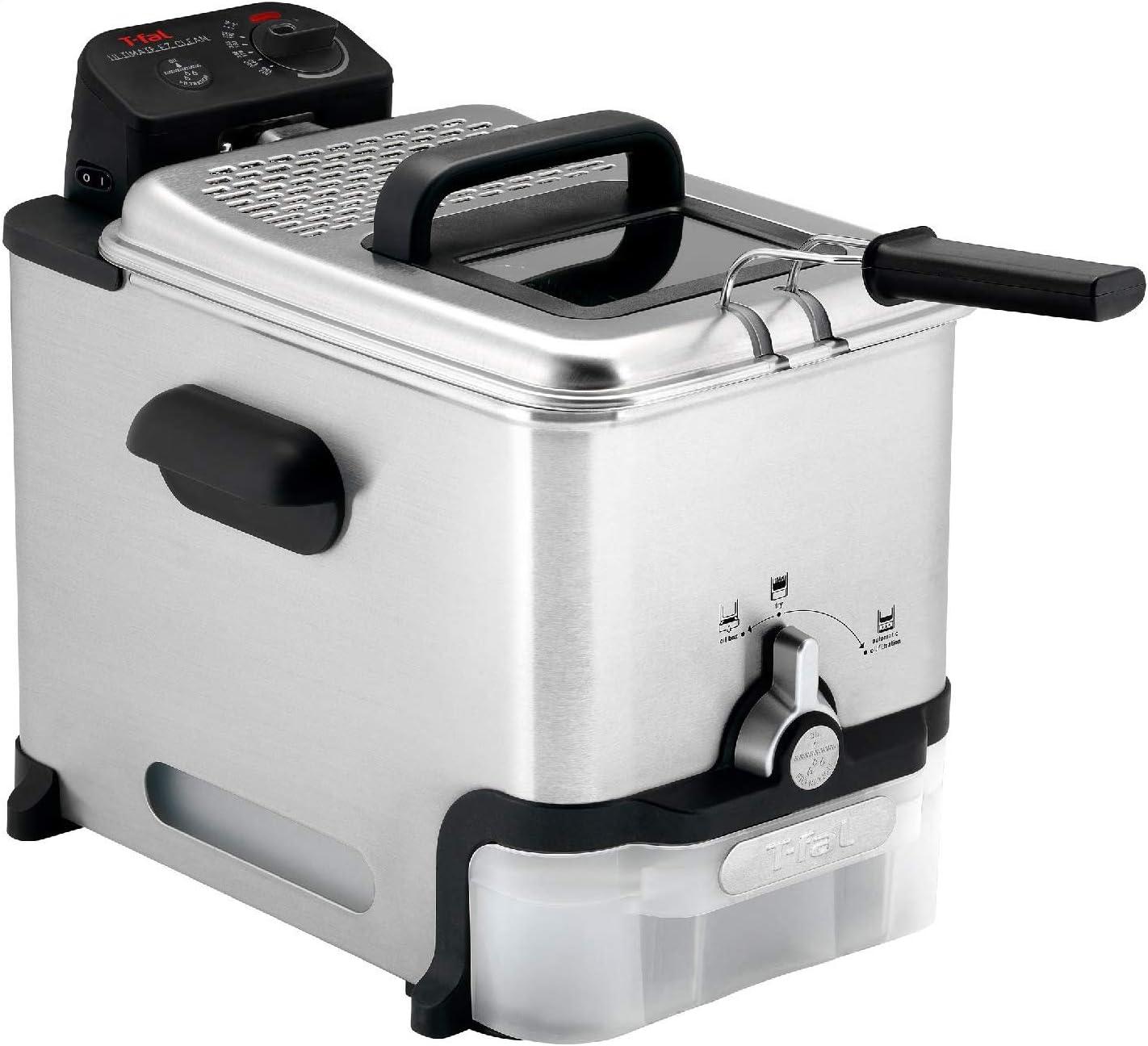 T-Fal 3.5L Stainless Steel Deep Fryer vs 1700W Electric with Oil Filtration: Tested for Home Use