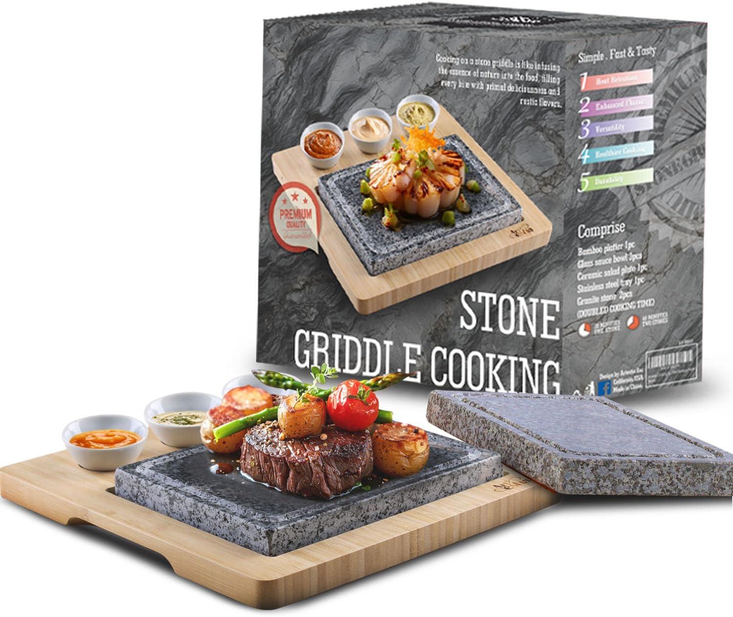 Surprising Grilling Insight: Dual-Use Stones for Effortless Cook & Serve