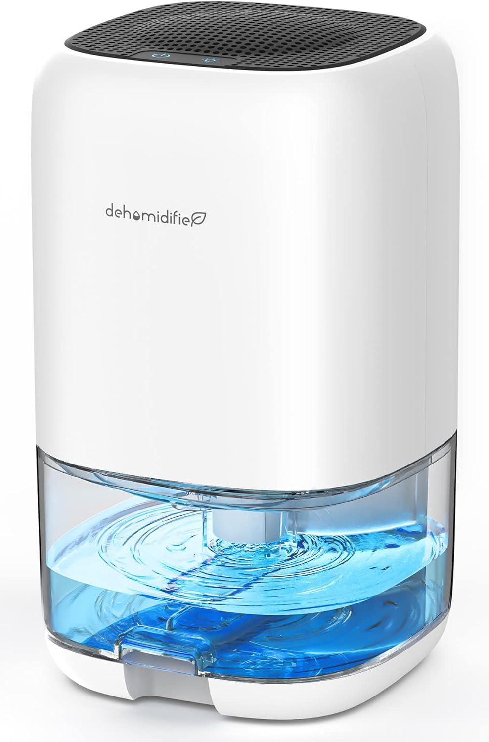 35 OZ Dehumidifier: Quiet, Auto Shut Off, Tested for Small Space Comfort
