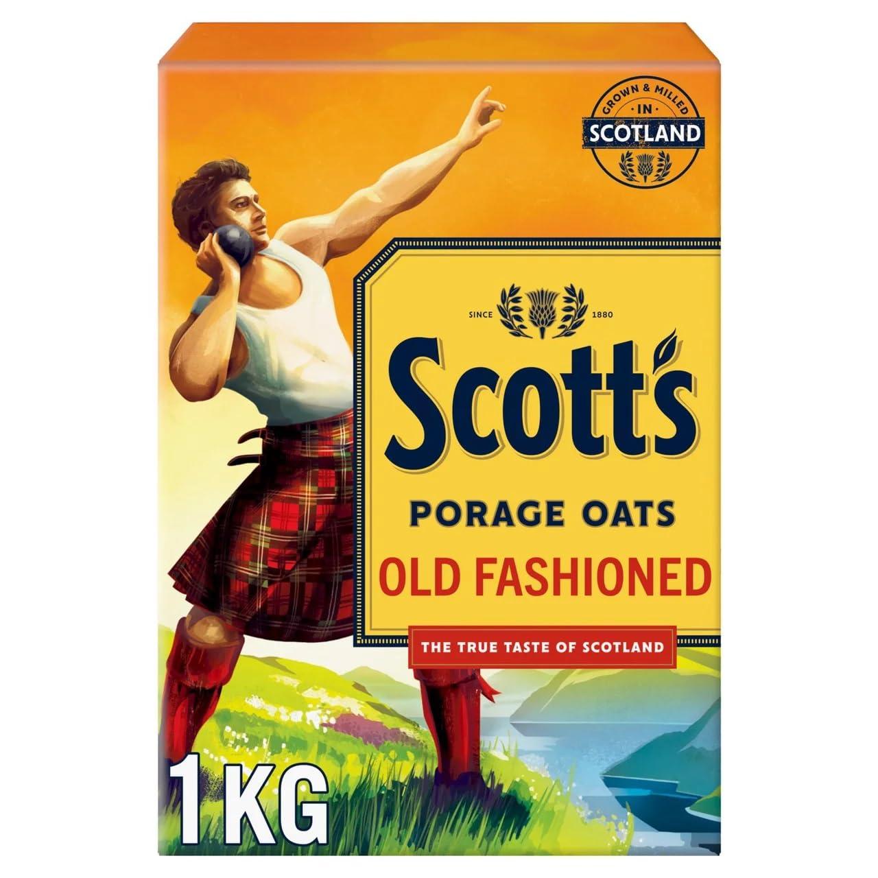 Scotts Old Fashioned Porridge Oats 1000g: Tested vs. Standard-Surprising Efficiency in a Bowl