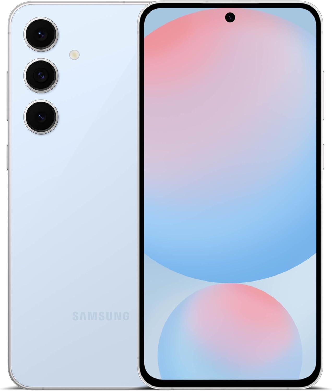 S24 FE 2024 Tech Showdown: 50MP Cam, 128GB, AMOLED, Long Life, US Warranty, Blue Edge
