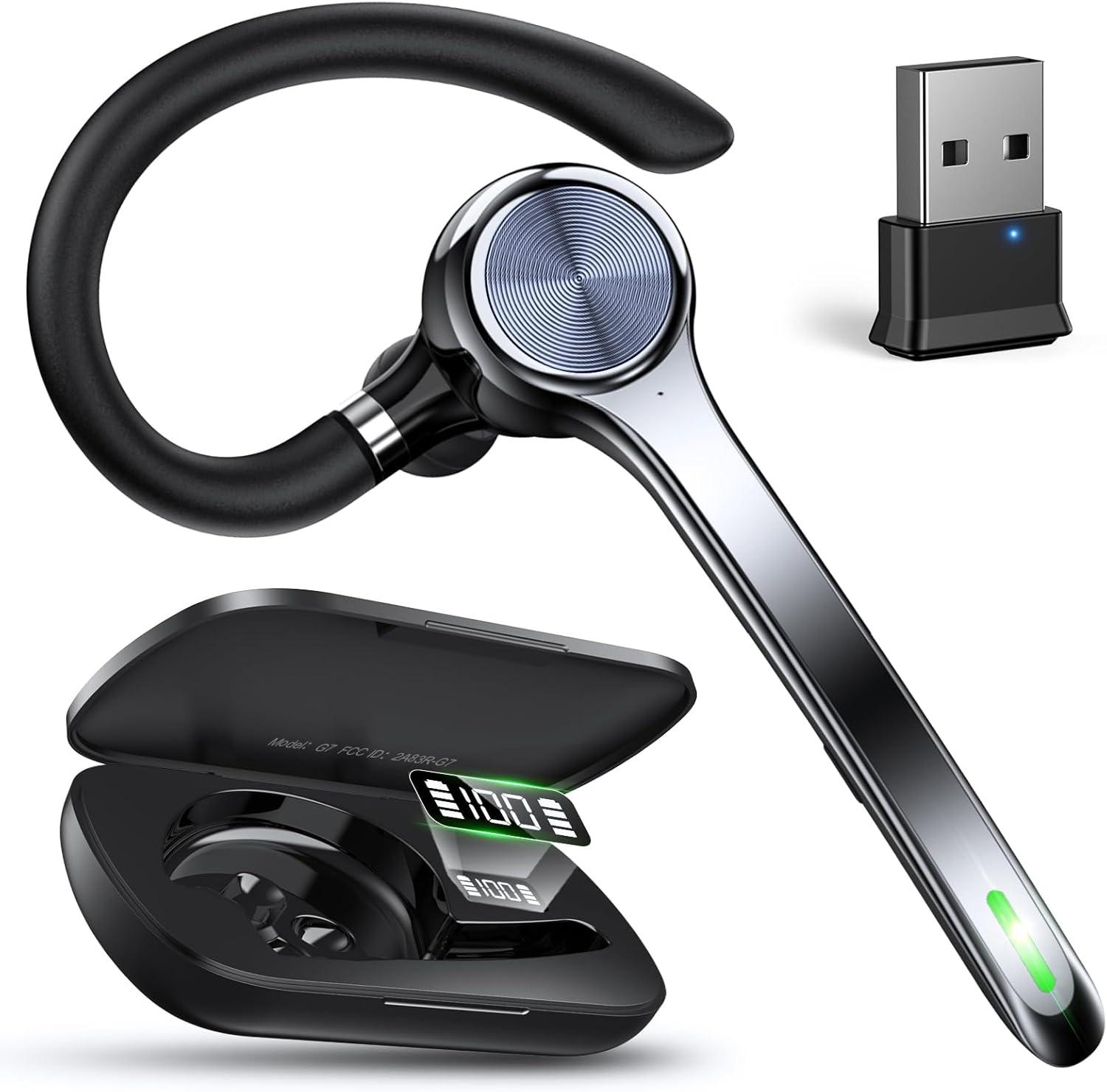 Comparing Wireless Earpieces with Noise-Canceling Mic & 72H Battery for Trucker Work (or Your Noisy Coffee Shop)