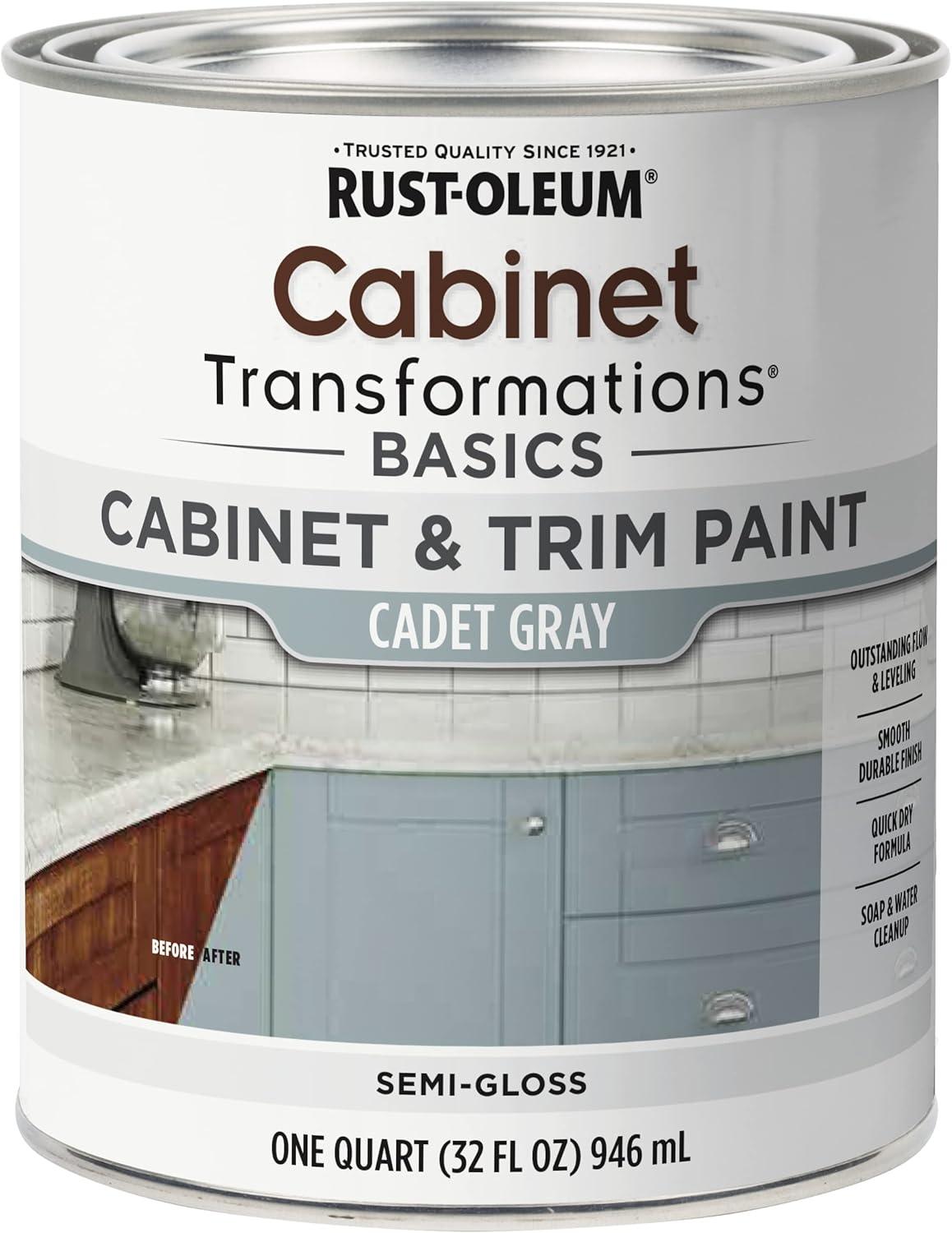 Surprising Showdown: Rust-Oleum Cabinet Paint's Transformations Basics vs. Standard Options (Pack of 1)
