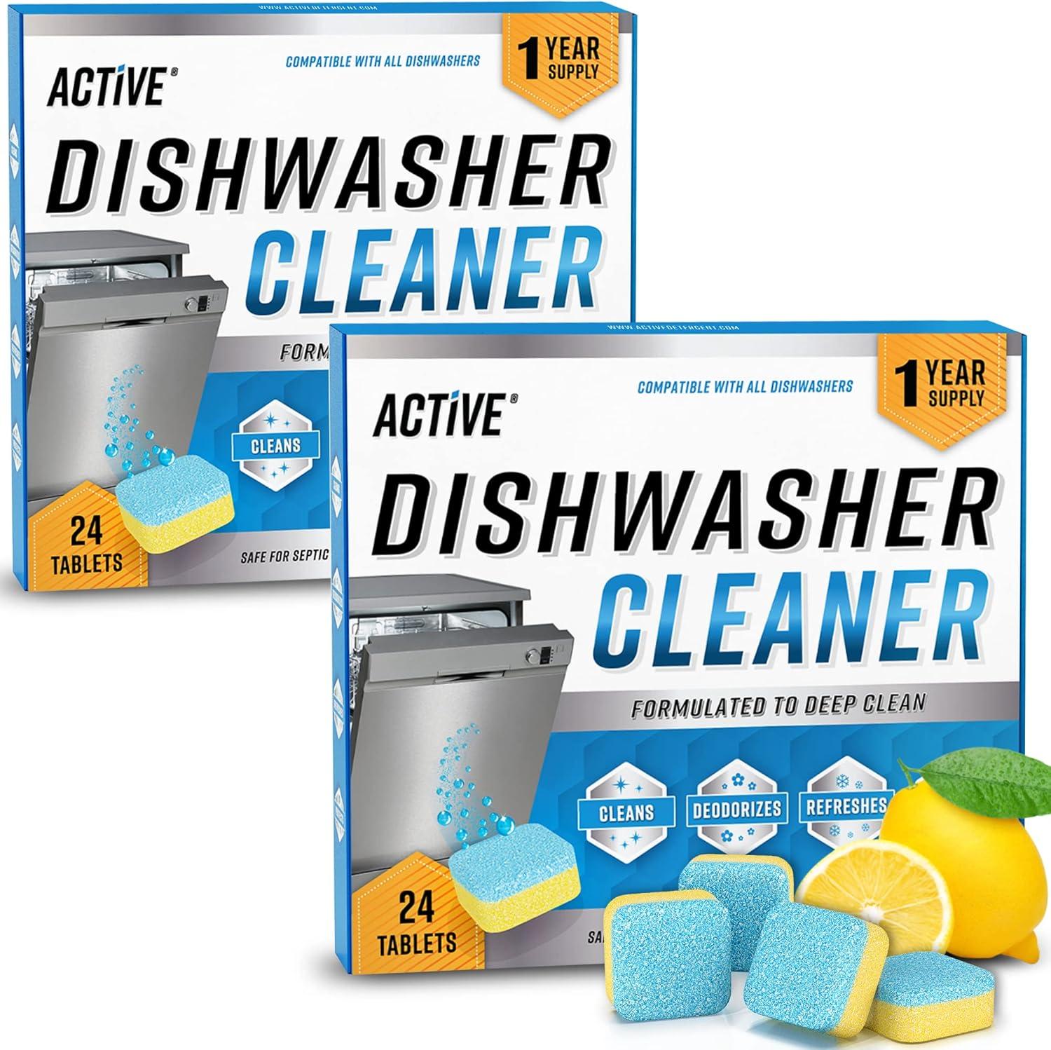 48-Pack Dishwasher Cleaner's Natural Limescale... vs. Heavy-Duty Chemicals (Tested)