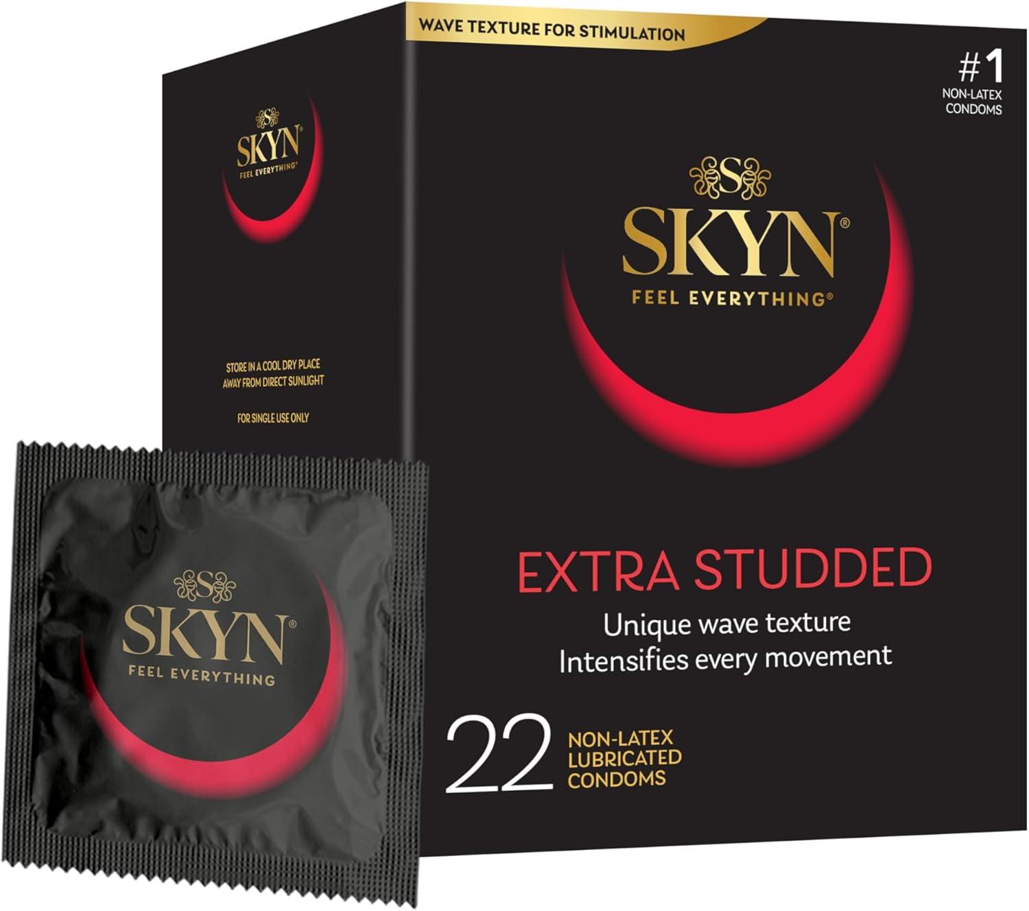 Skyn's Studded Texture Tested Versus Latex Condoms' Basic Feel: Surprising Insight
