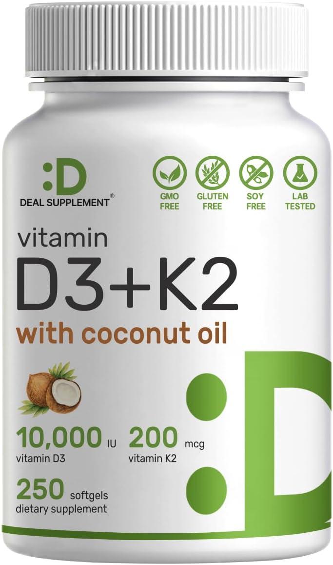 Smart Synergy D3 + K2: Tested Absorption with MCT Powder versus Generic