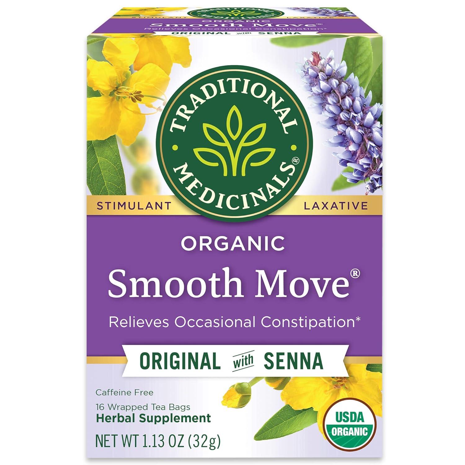 Best Laxative Tea - Traditional Medicinals Smooth Move Review