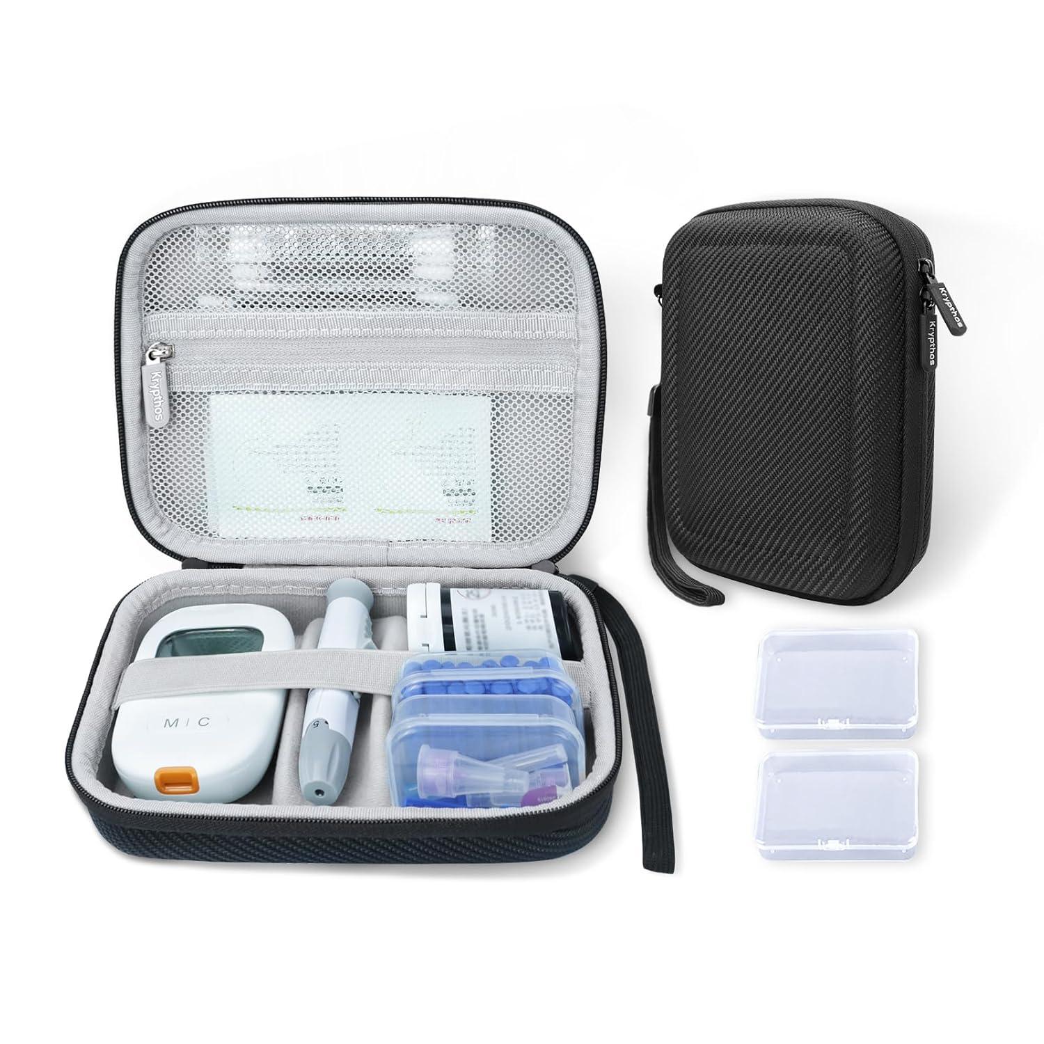 Tested Diabetes Case for Travelers-Secure Storage, No Case Included