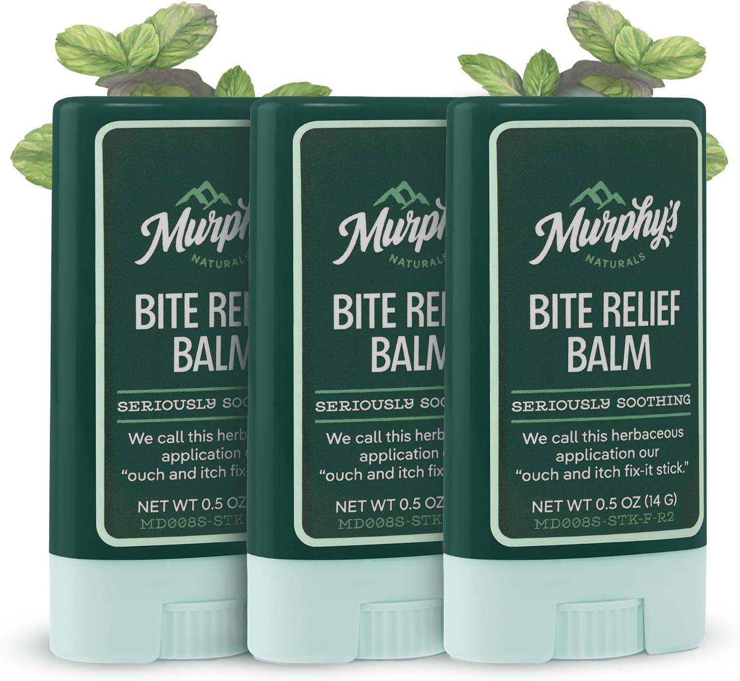 Murphy's Naturals vs. Generic: Travel-Friendly, 3-Pack Tested for Bug-Bite Relief