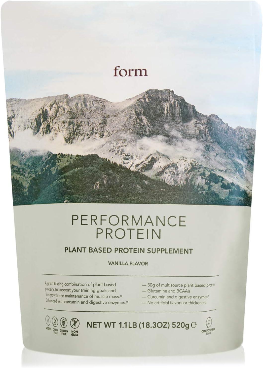 Best Vegan Protein Powder - Form BCAAs & Digestive Enzymes (Vanilla) Review