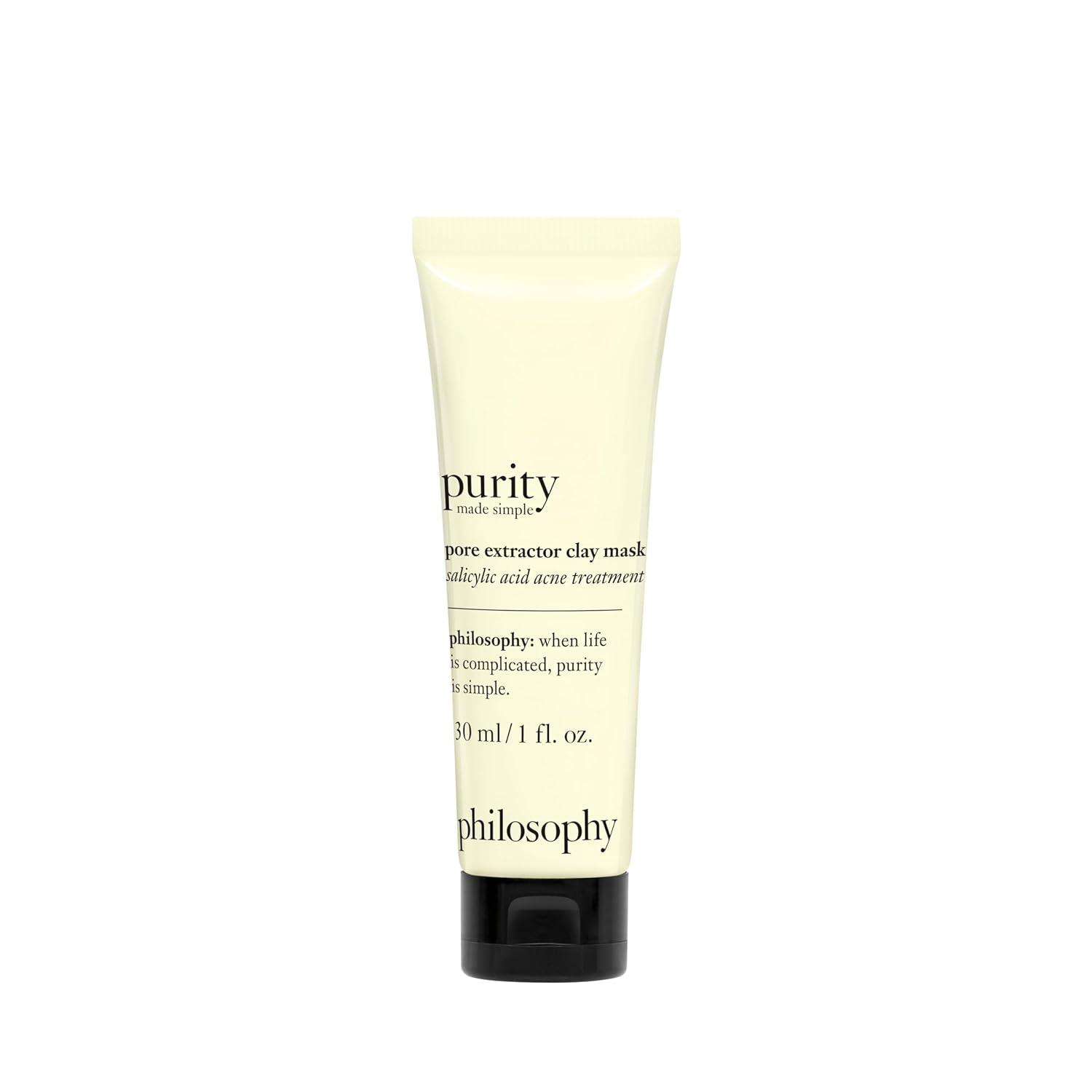 Philosophy Pore Mask (Salicylic) vs. Vitamin C Peel (Lactic): Tested for Skin Benefits