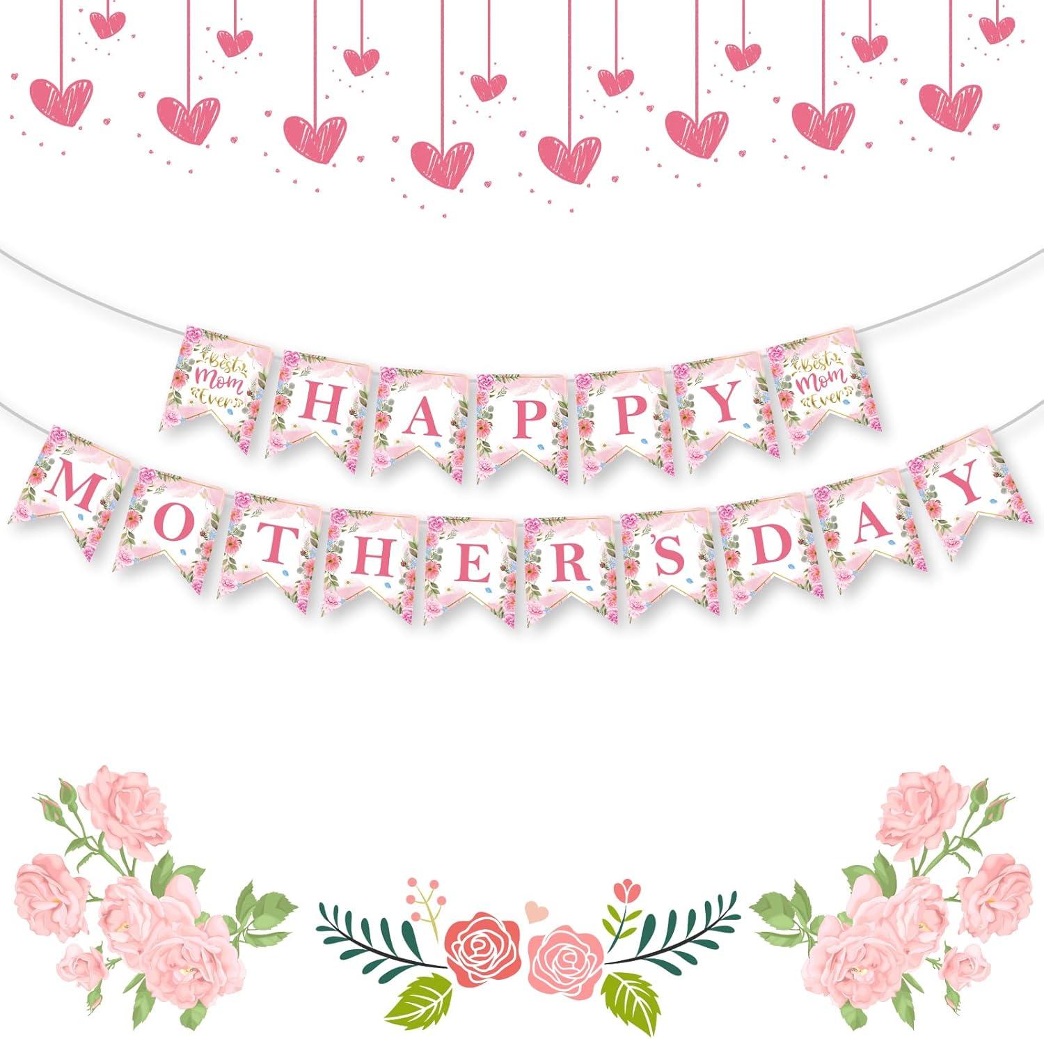 Surprising Tested DIY Banners for Mom's Day Decor