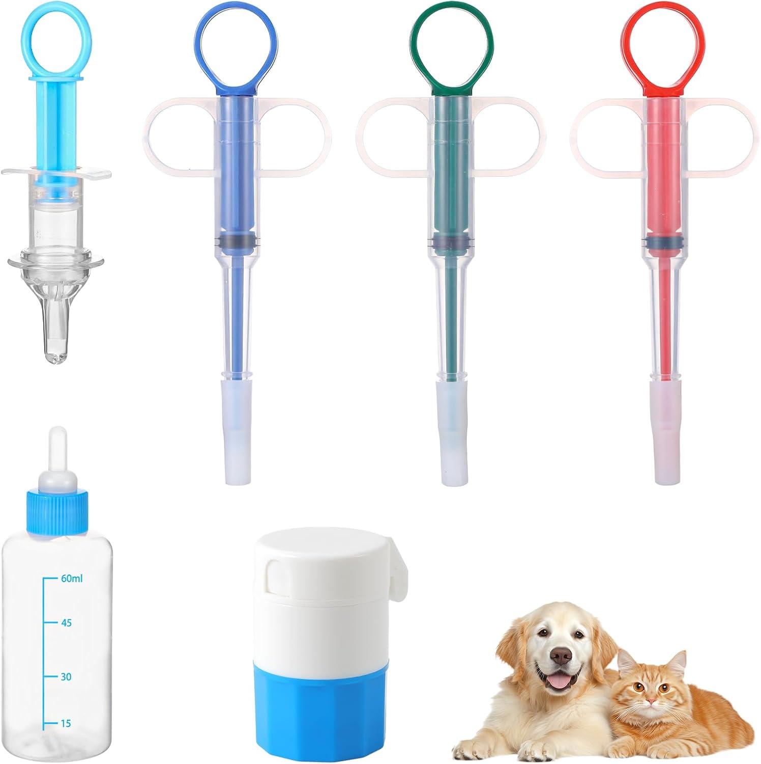 Best Food & Supplements - 6Pcs Pet Pill Shooter, Feline Pill Pockets