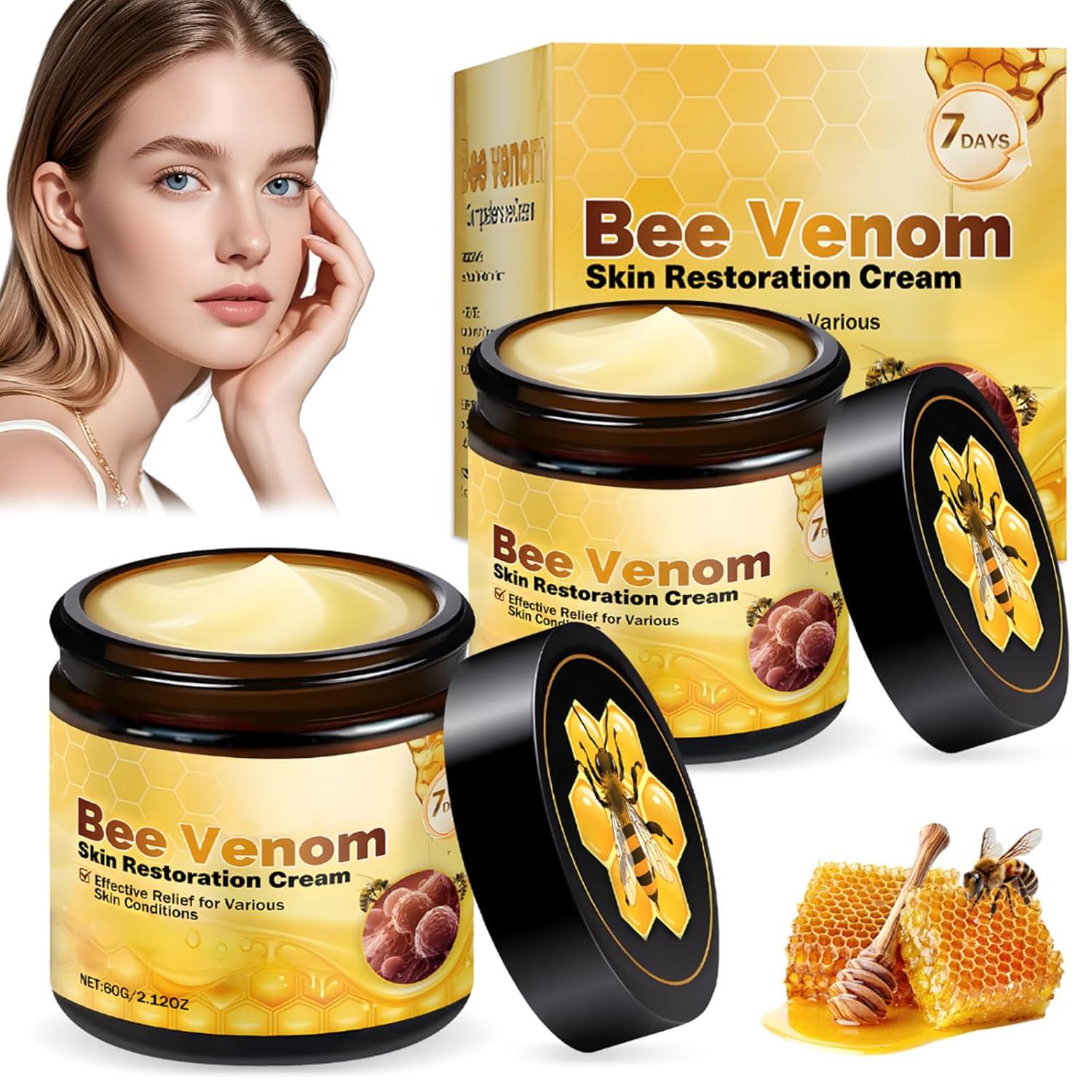 Surprising: $12.99 vs $24.99 Bee Venom Cream for All Skin Types