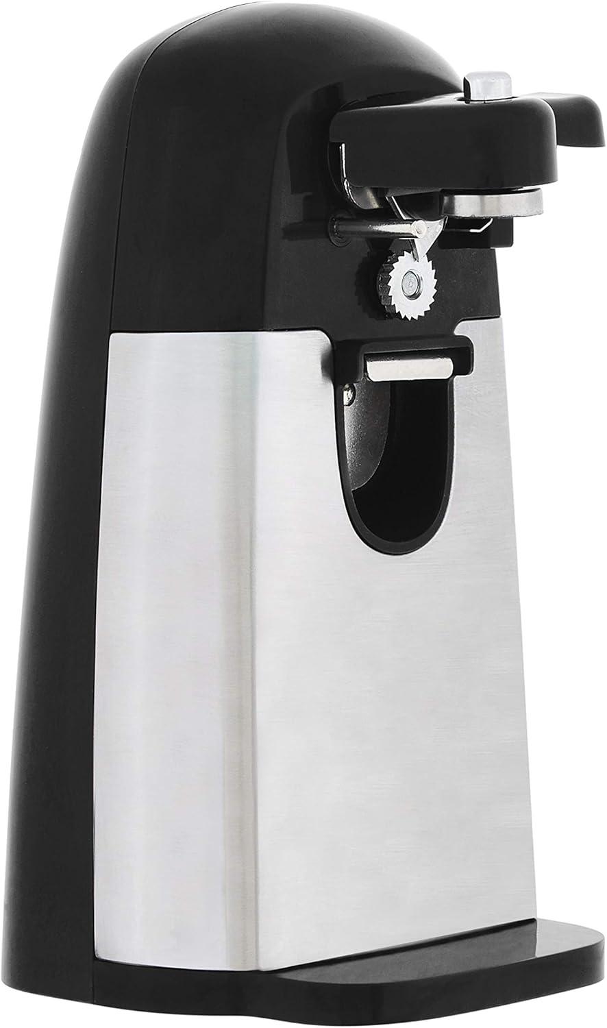 Electric Can Openers Compared: Power Cut Blade, Magnetic Lid Holder, and Scissors for Effortless Kitchen Use