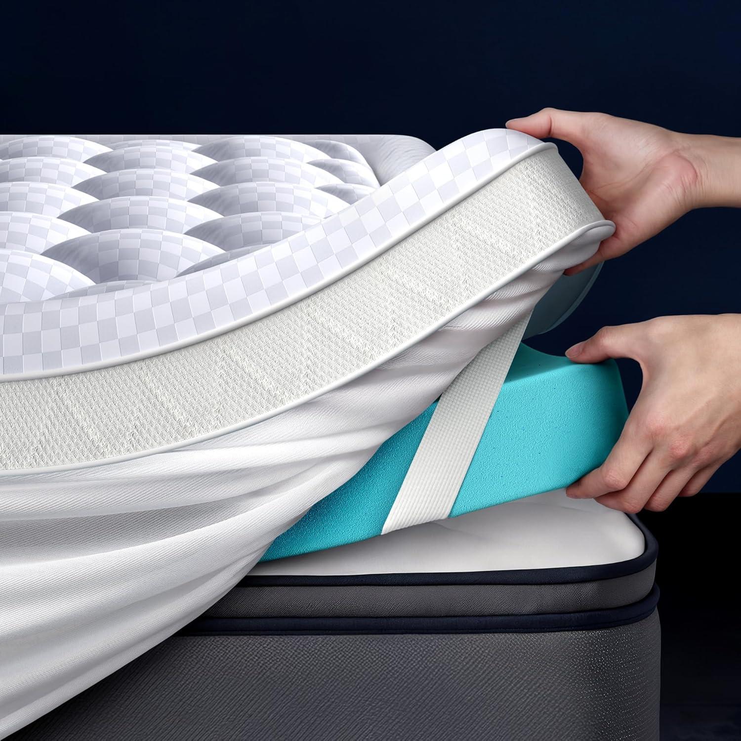 Best Mattress Topper - 5 Inch Cooling Gel Queen for Pressure Relief Review