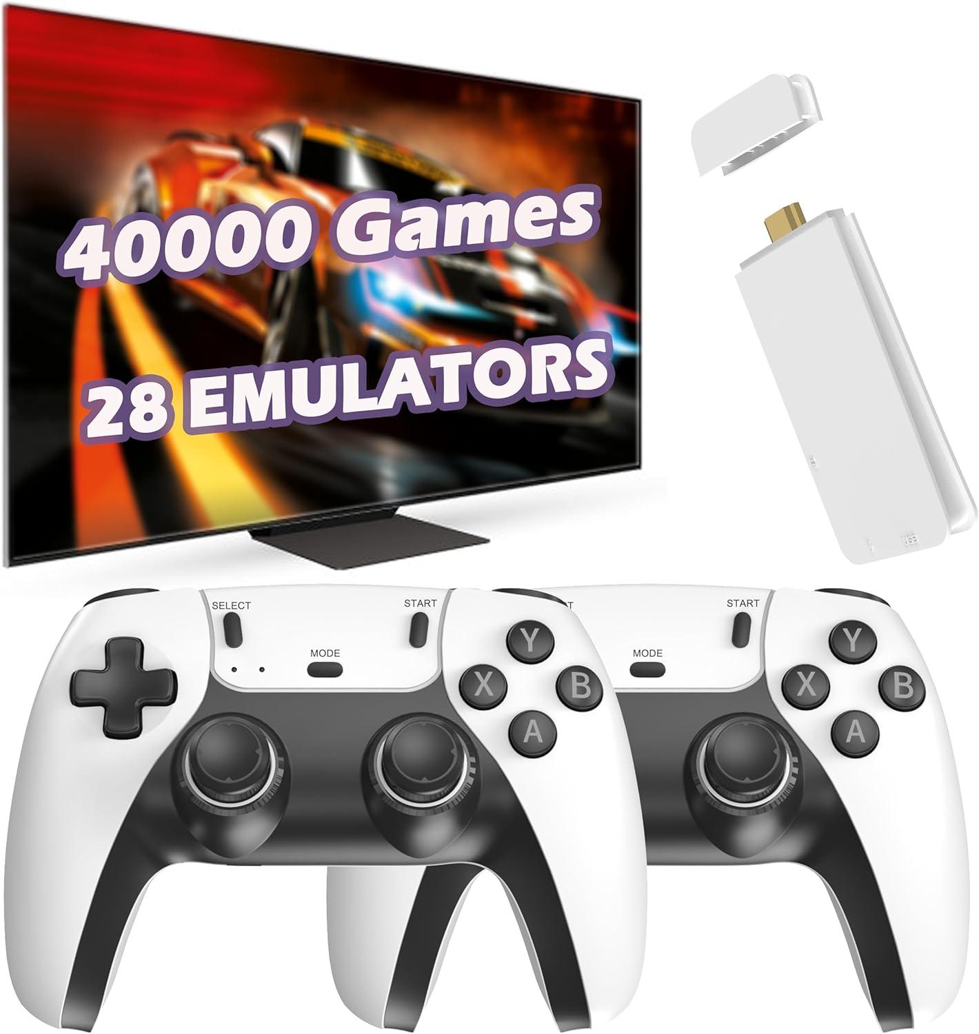 Best TV - Retro Console with 40k Games, 4K HDMI, Dual Controllers Review